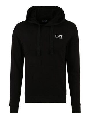 EA7 Emporio Armani Sweatshirt Zwart / Wit