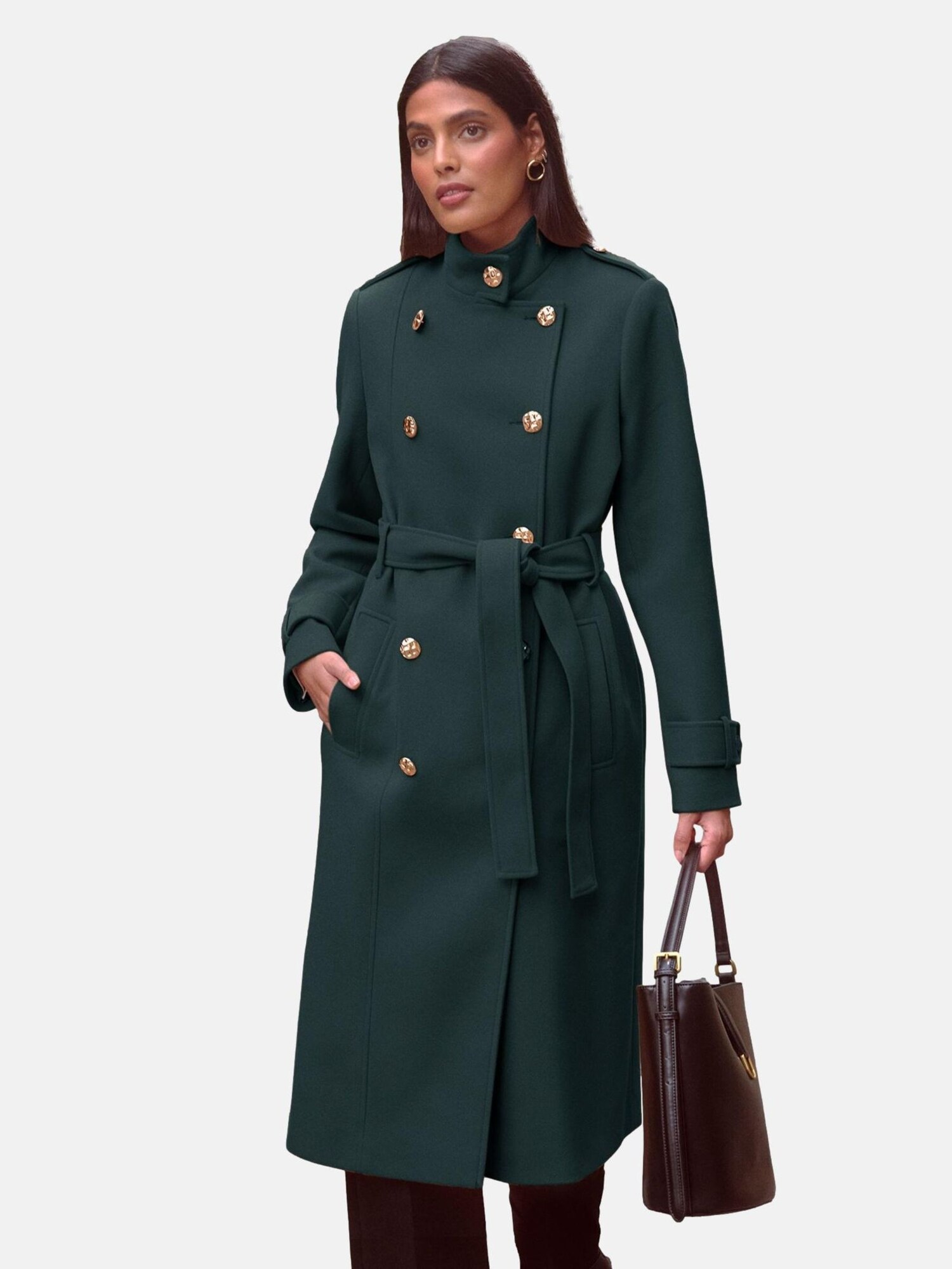 love & roses Palton de primăvară-toamnă  albastru