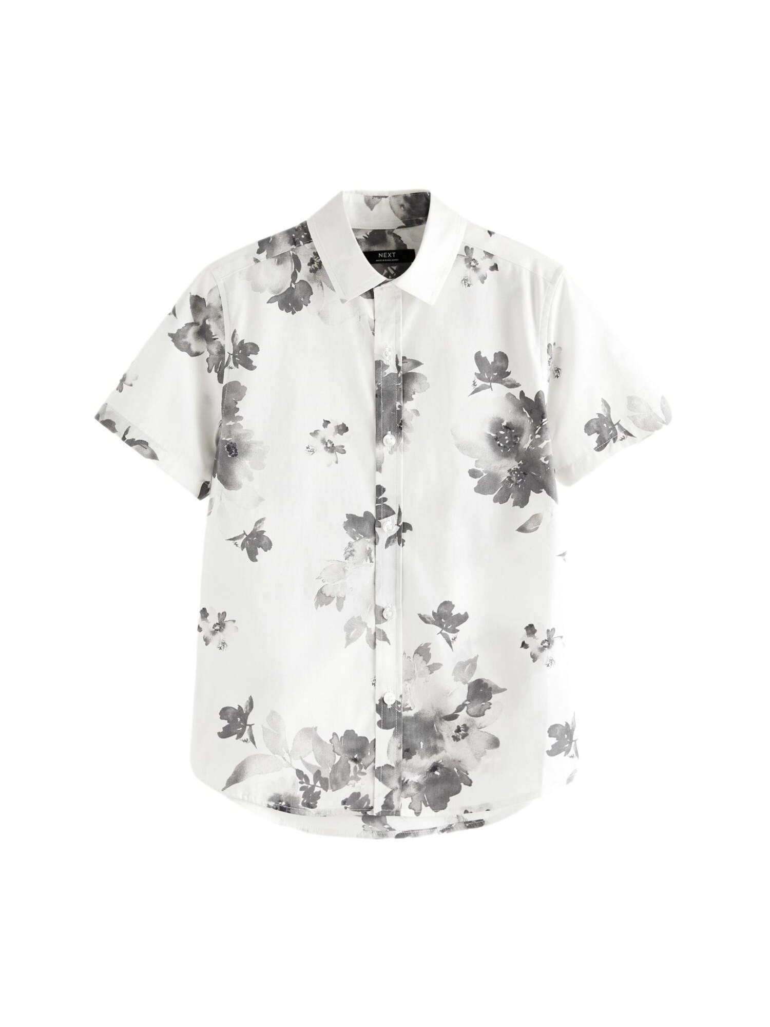Next Cămașă  gri / alb