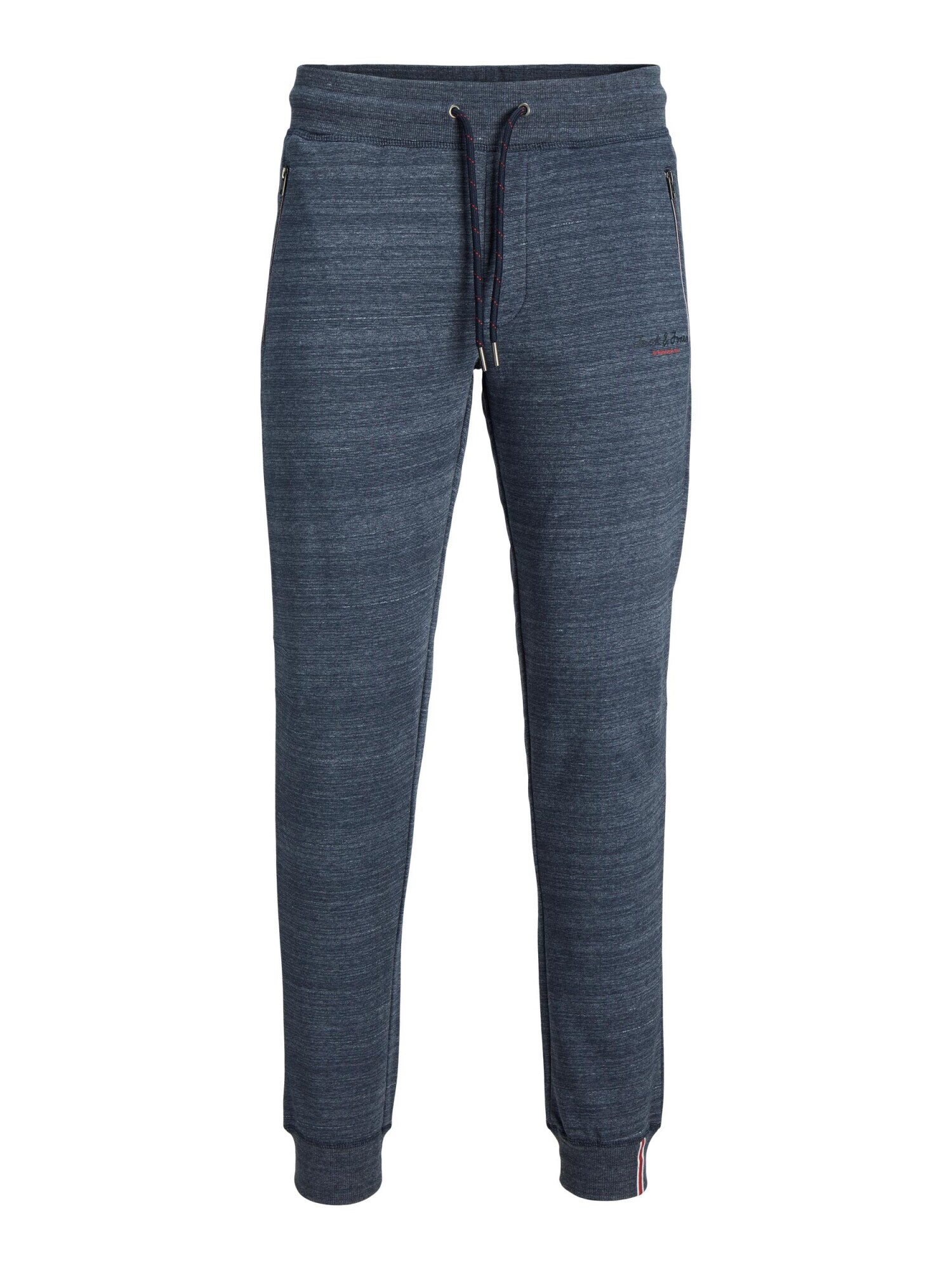 JACK & JONES Nohavice 'Gorden Berg' námornícka modrá / námornícka modrá / červená / biela