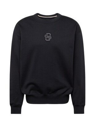 Boss Sweatshirt ‘Soleri 10’ Grijs / Zwart