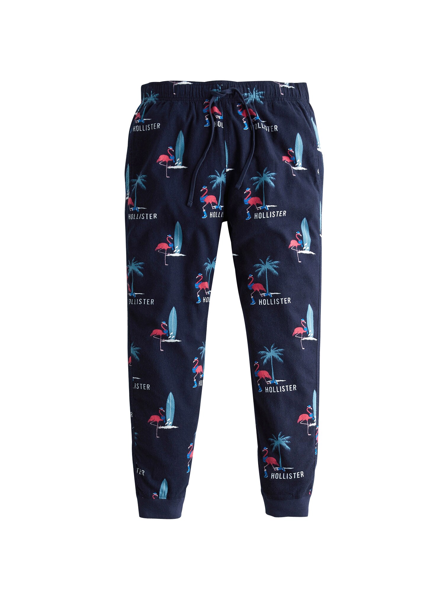 HOLLISTER Kelnės  tamsiai mėlyna / balta / rožinė / šviesiai mėlyna