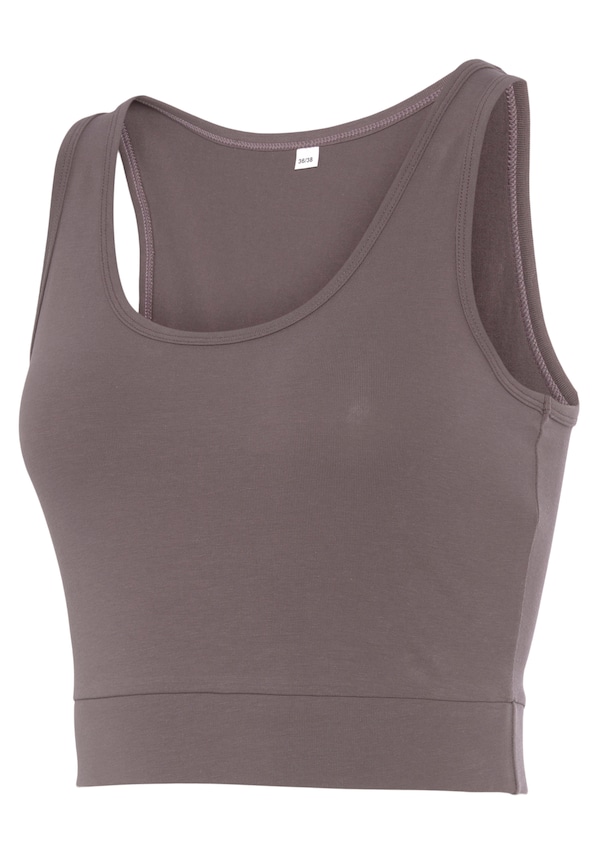 LASCANA ACTIVE, Sport top, barna, 3 kép a 9 közül