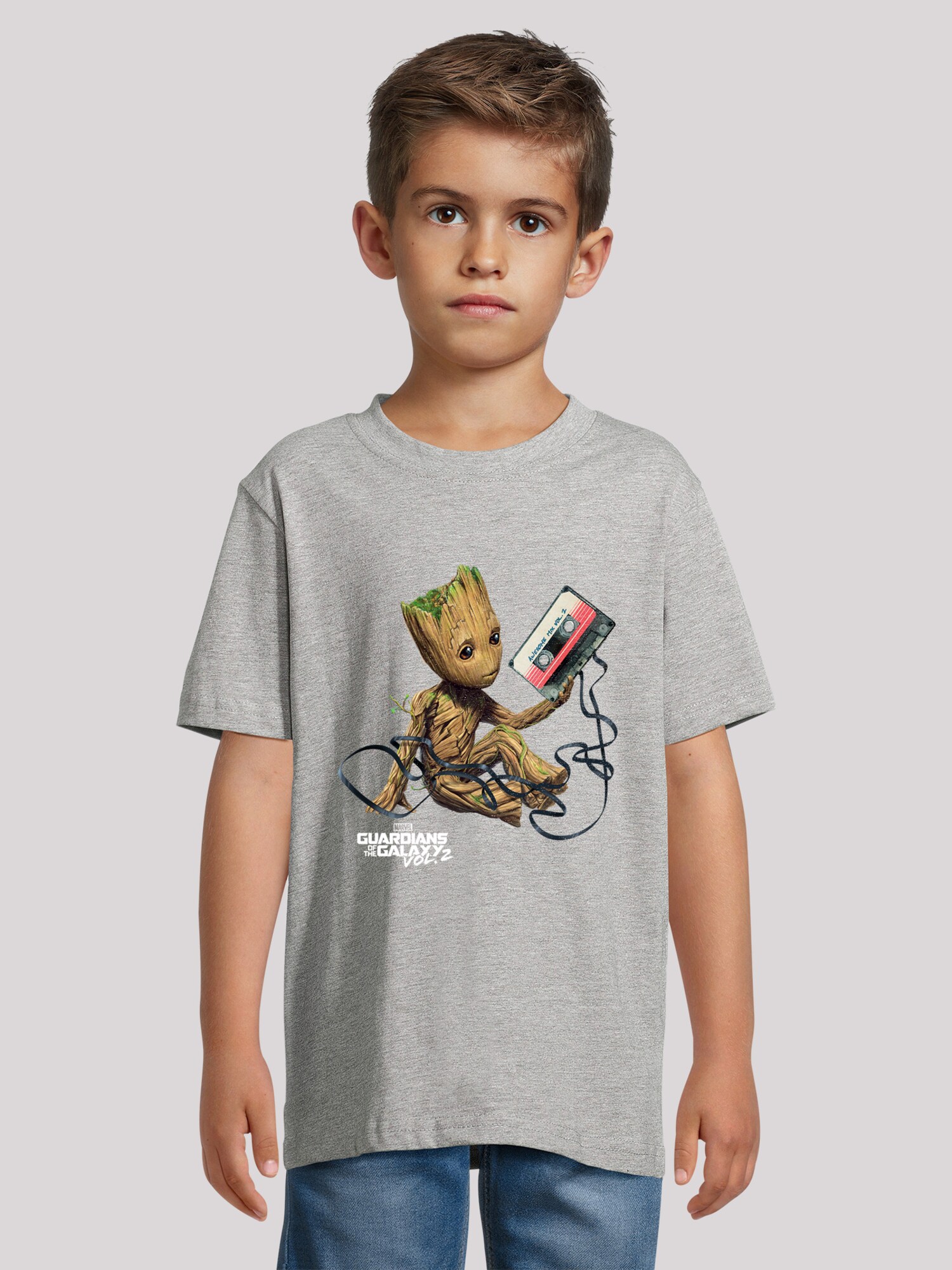 Thumbnail - F4NT4STIC T-Shirt Marvel Guardians Of The Galaxy Vol2 Groot Tape