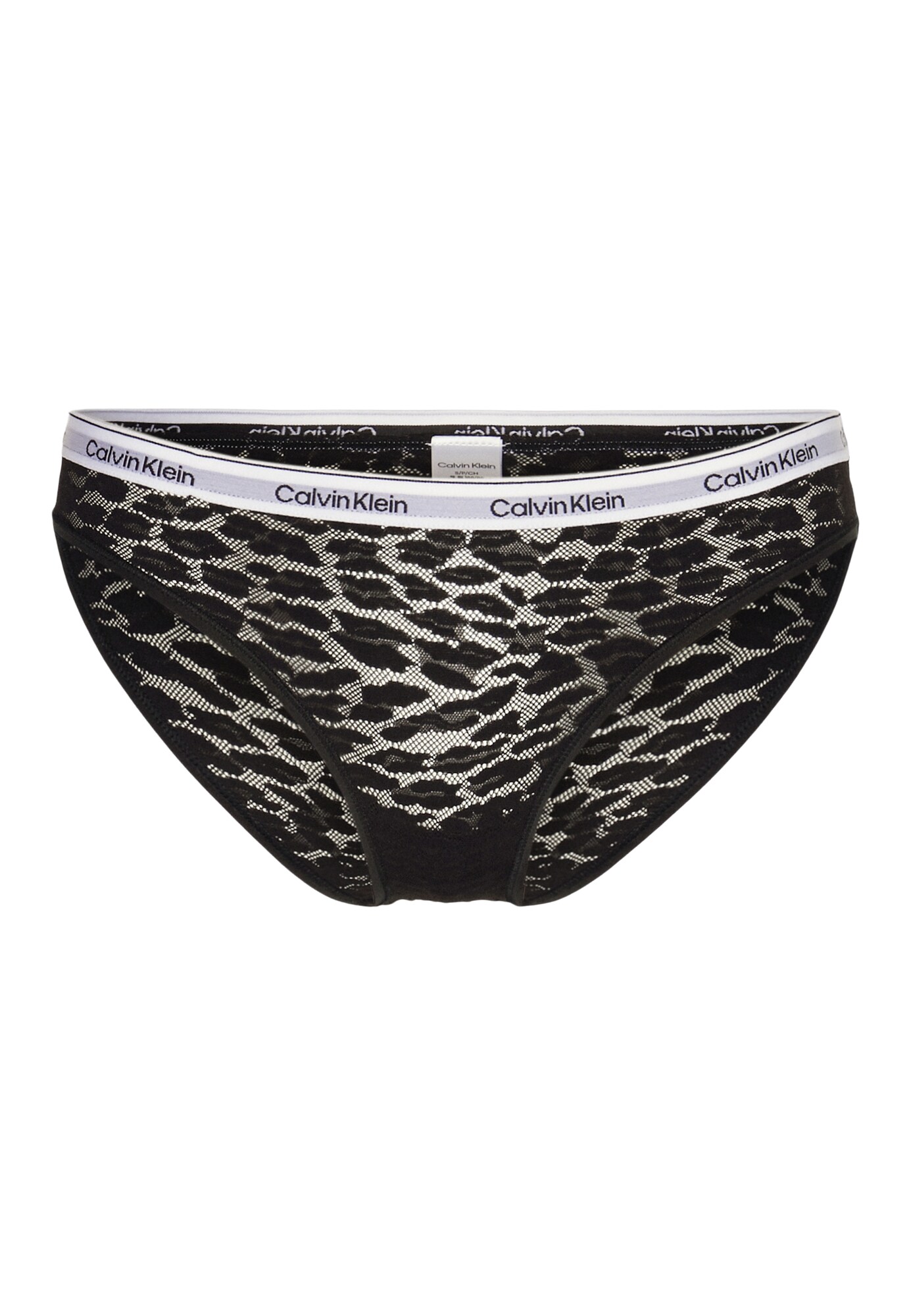 Calvin Klein Underwear Slip  crna / bijela