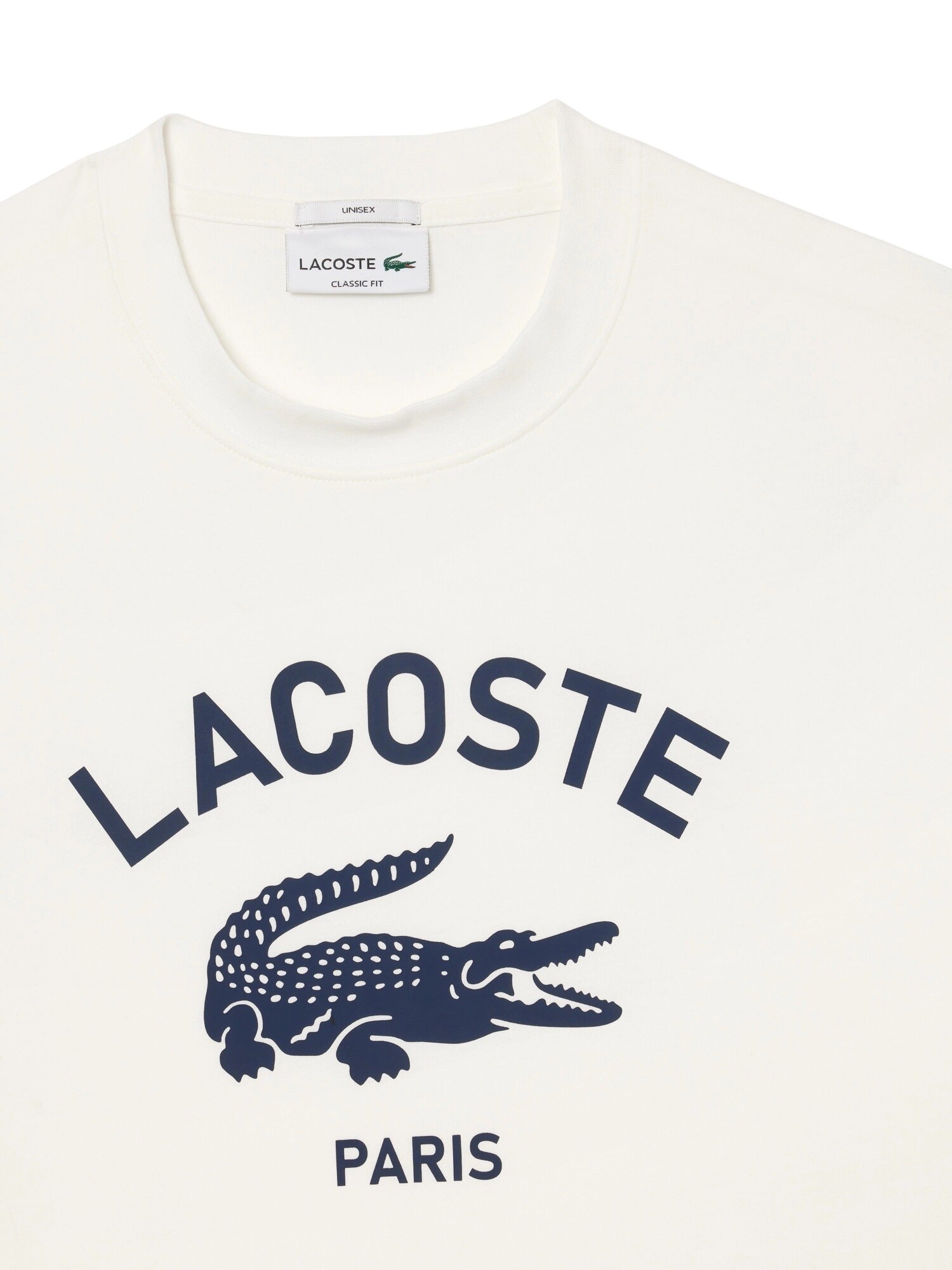 LACOSTE Tričko  námornícka modrá / biela (obrázok 5)
