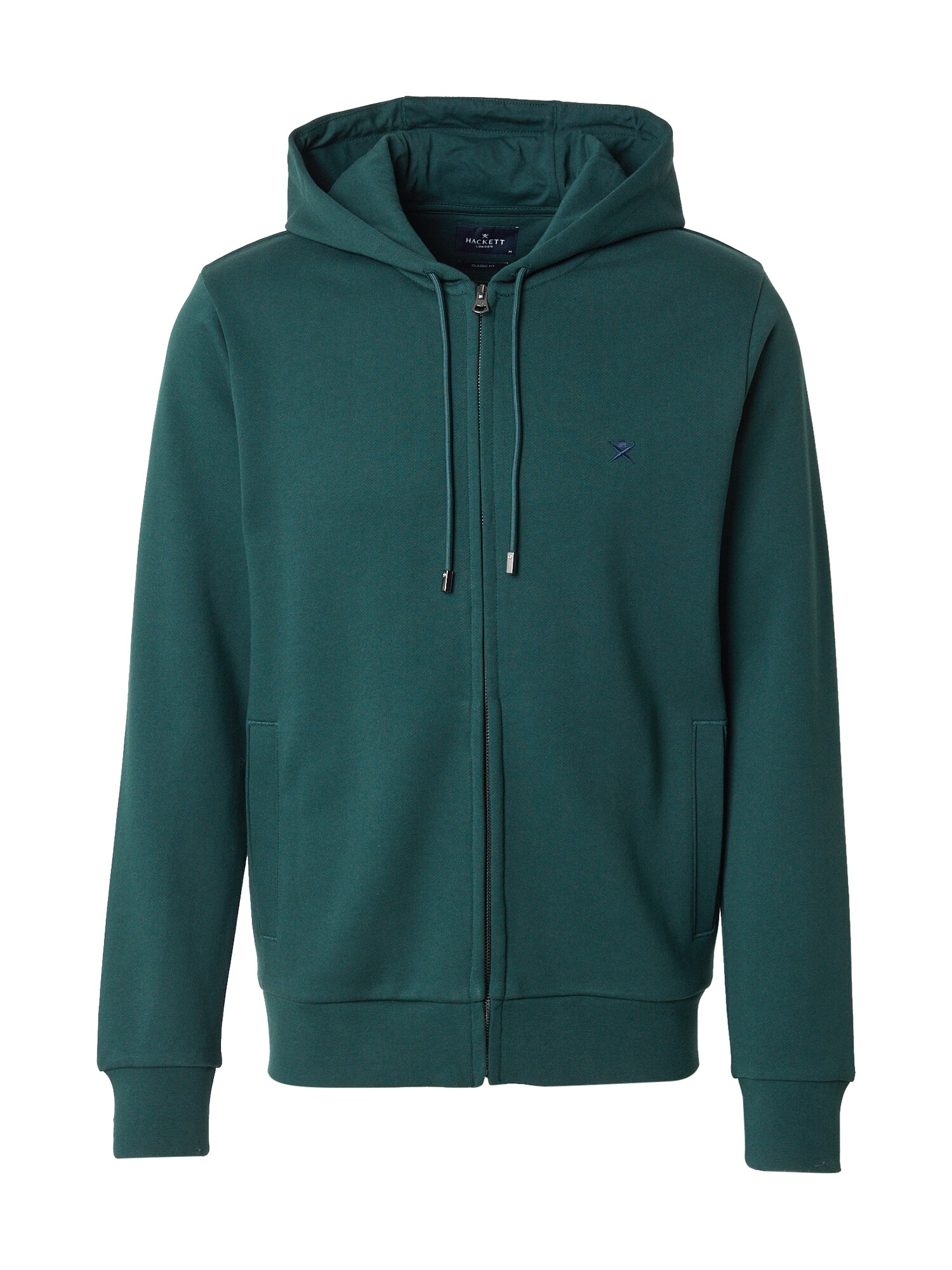 Hackett London Hanorac CLASSIC  verde închis
