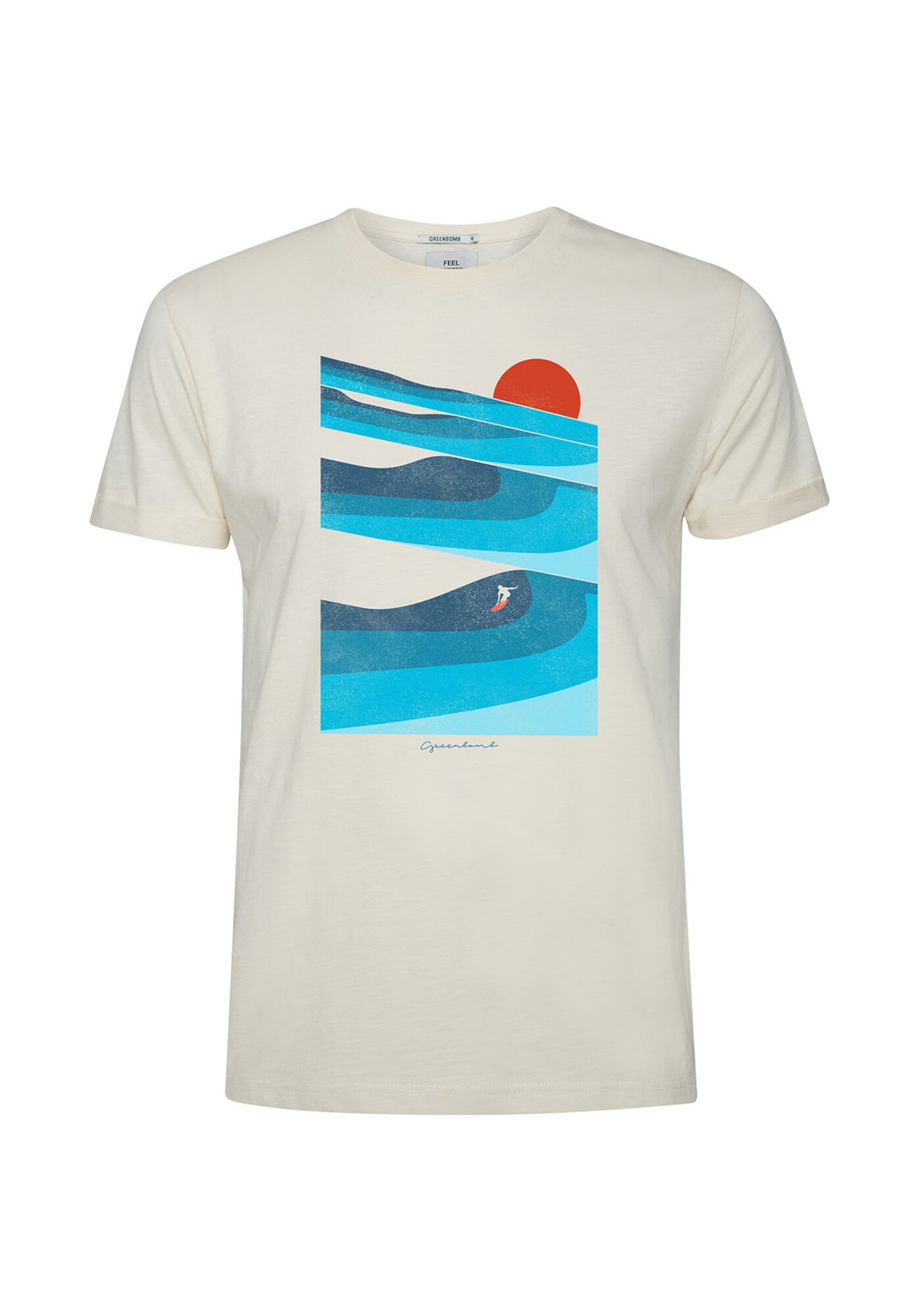 Thumbnail - T-Shirt 'Nature Perfect Waves'