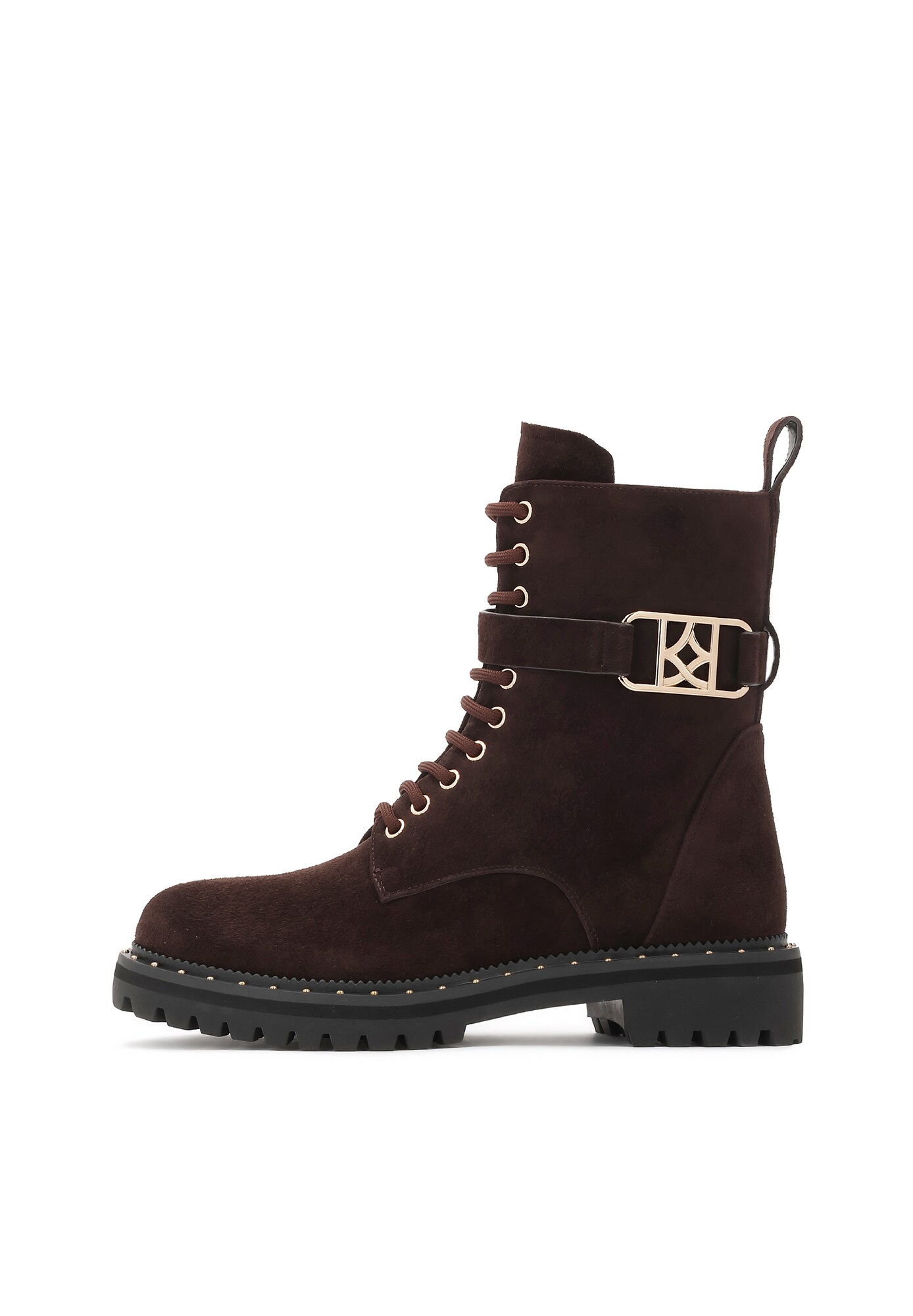 Kazar Cizme cu șireturi  maro