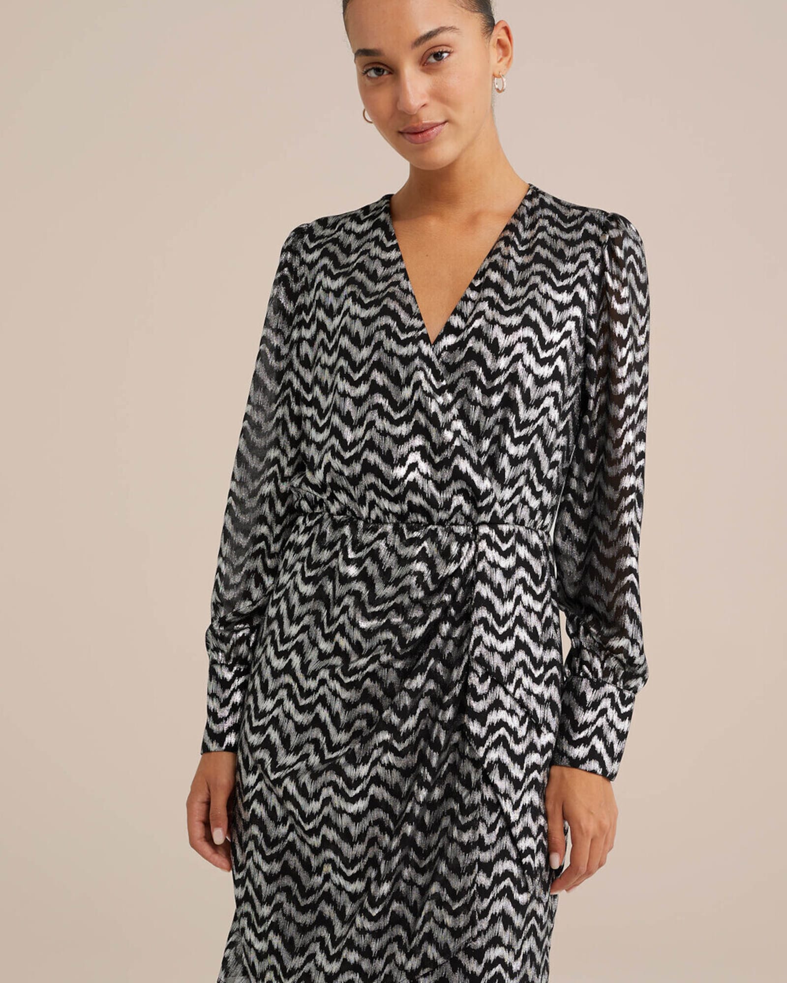 WE Fashion Ruha  szürke melír / fekete termék 2. képe