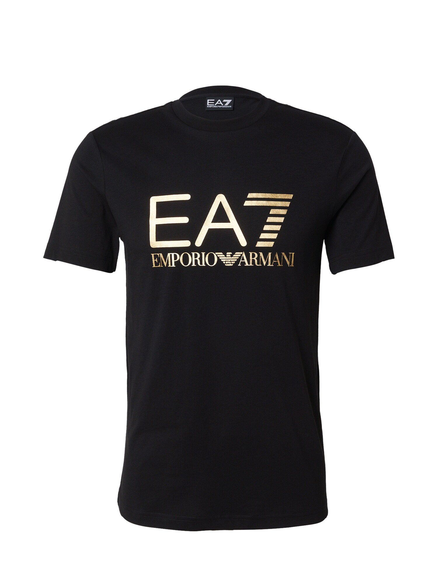 EA7 Emporio Armani Tricou  auriu / negru