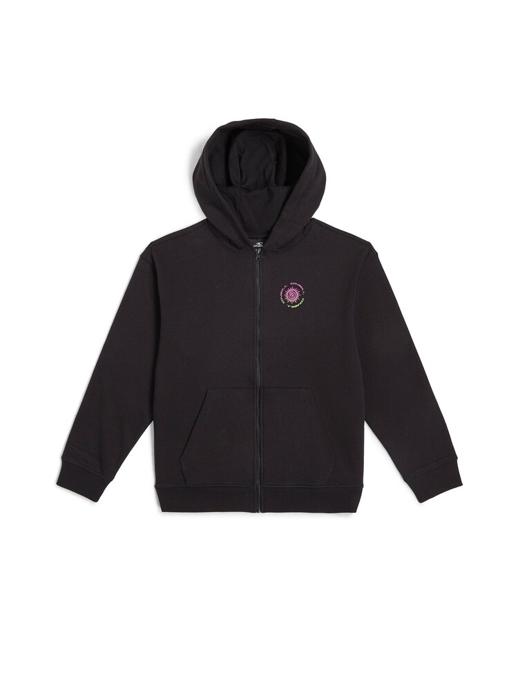O'NEILL Sweatjacke Jungen Größe 128 grün / pink / schwarz