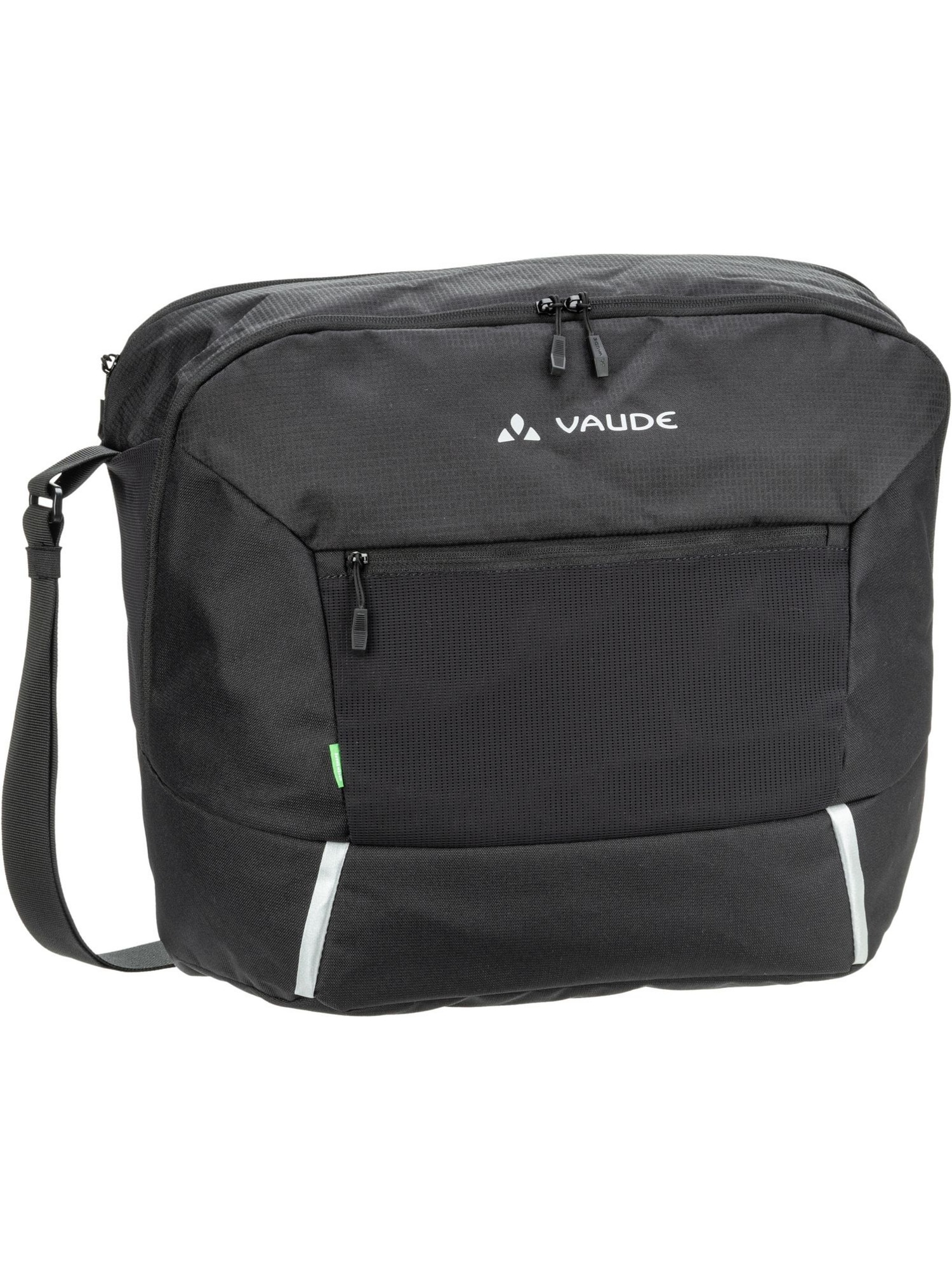 VAUDE Sporttas 'Cycle Messenger' zwart / zilver