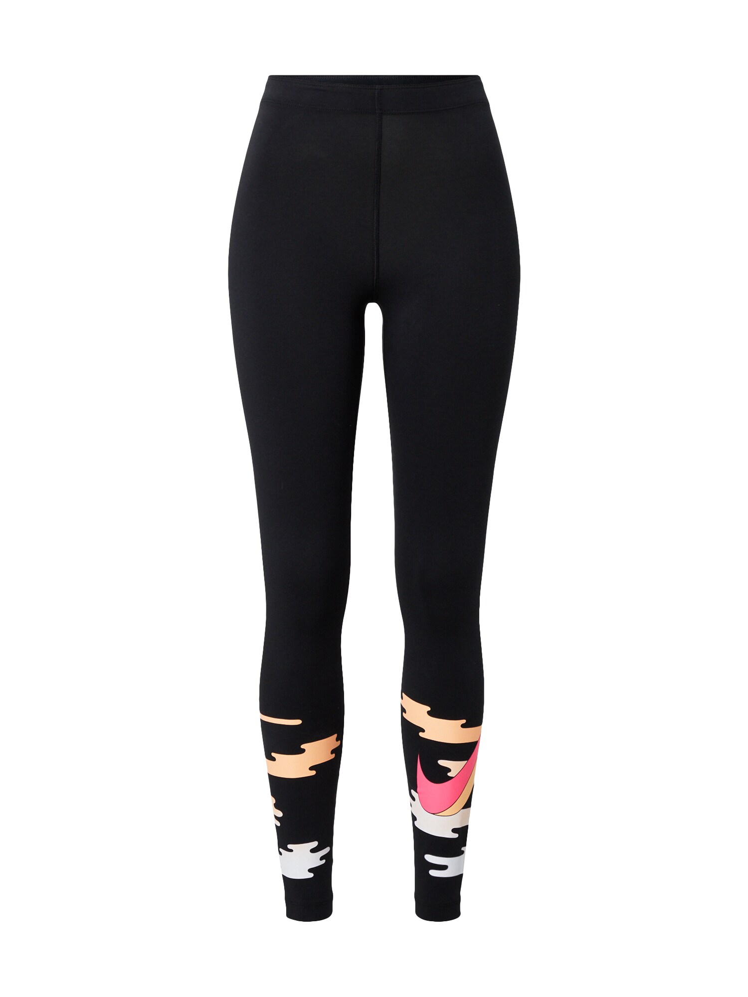 Nike Sportswear Tamprės  rožinė / juoda / geltona / balta