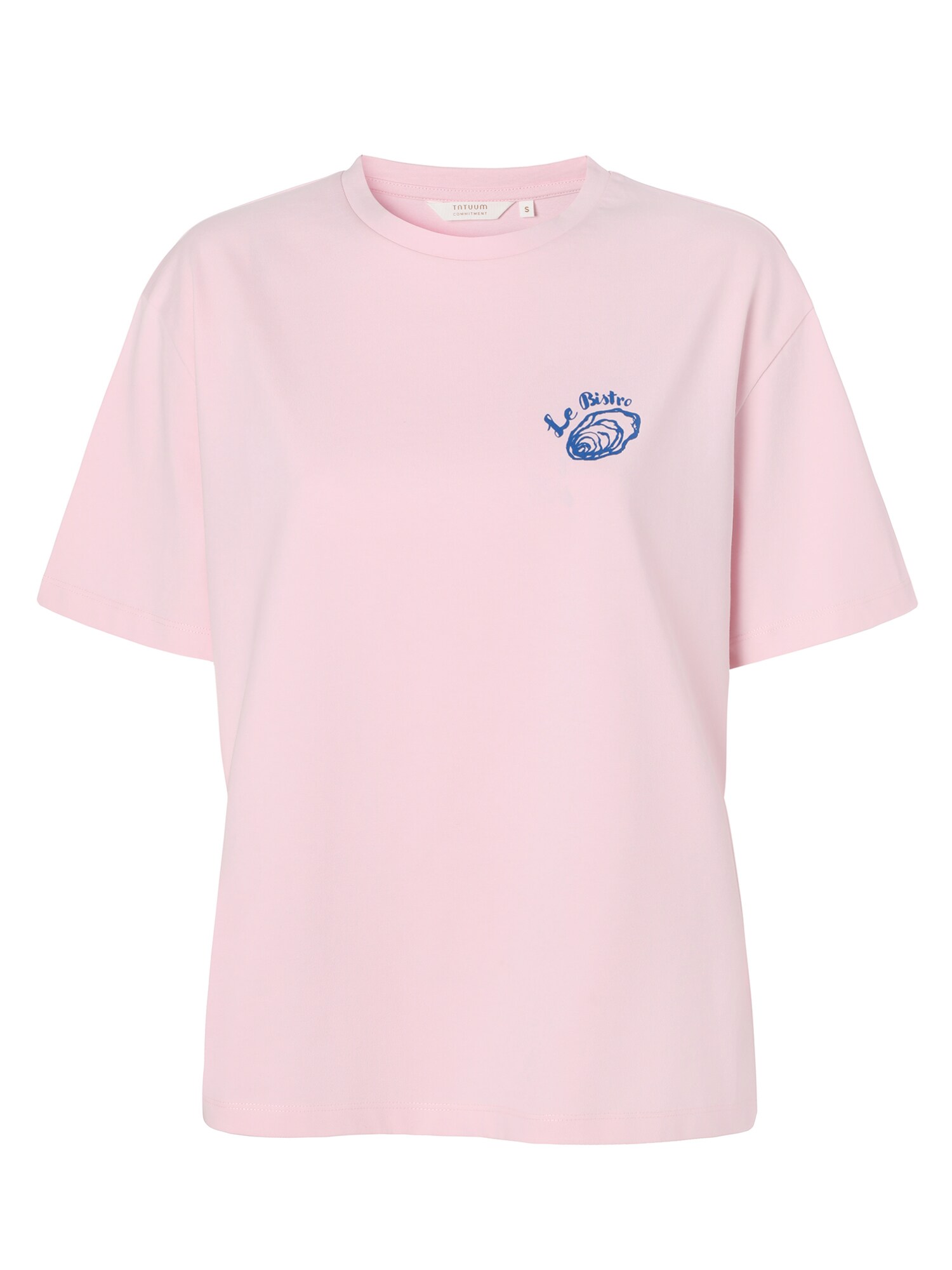 TATUUM Tricou 'Mar'  albastru / galben / portocaliu somon / roz