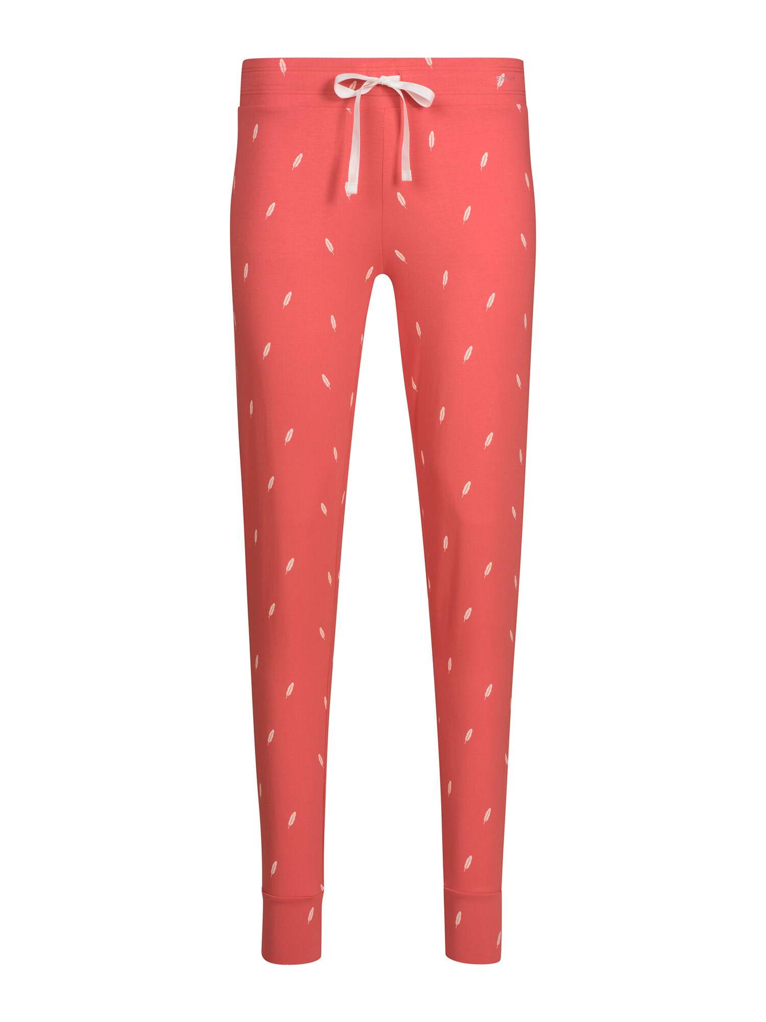 Skiny Pantaloni de pijama  bej / roz zmeură