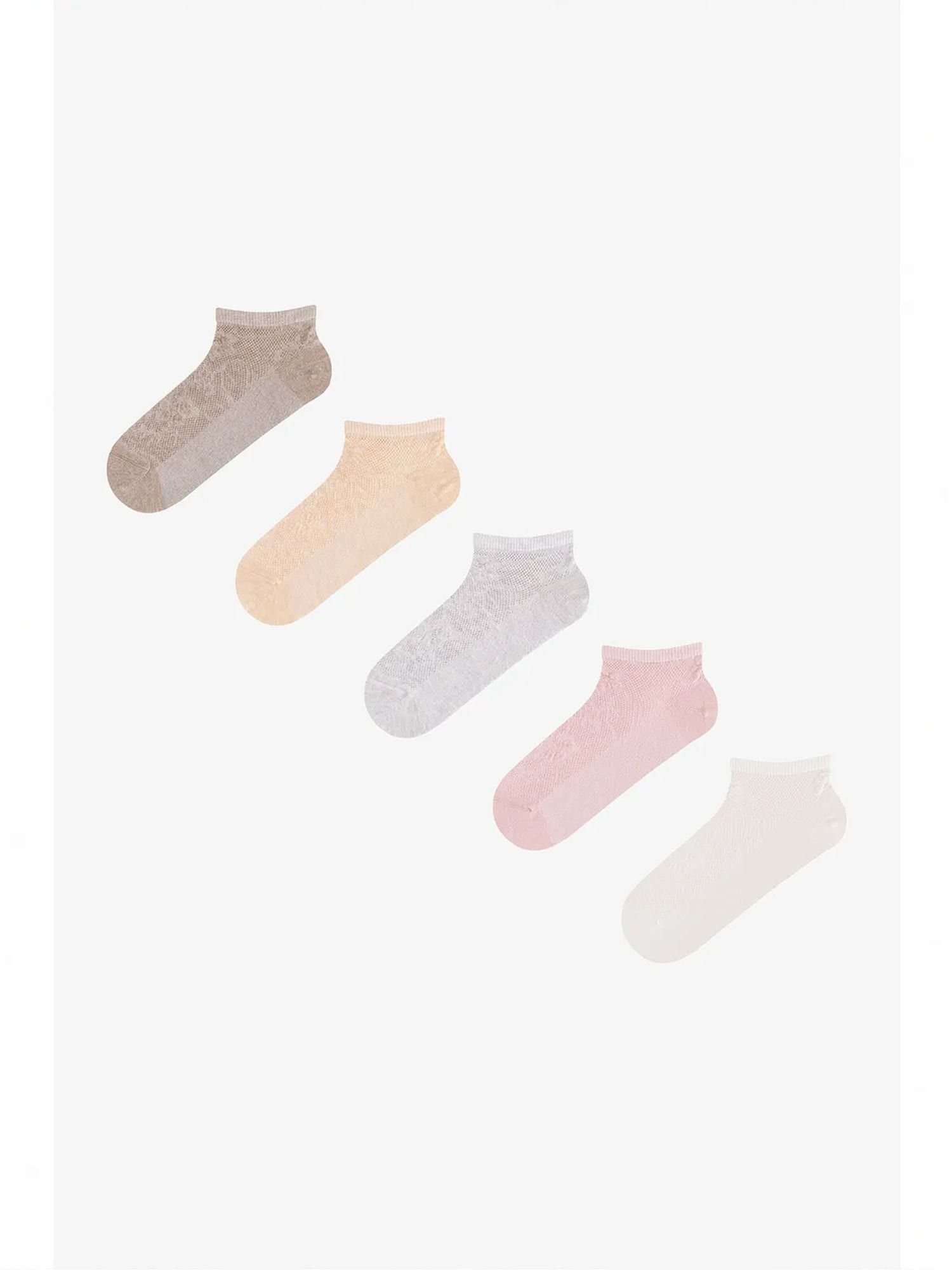 Penti Stopalice 'PENTI Geblümte Jacquard-Paar Kurzsocken' miks boja