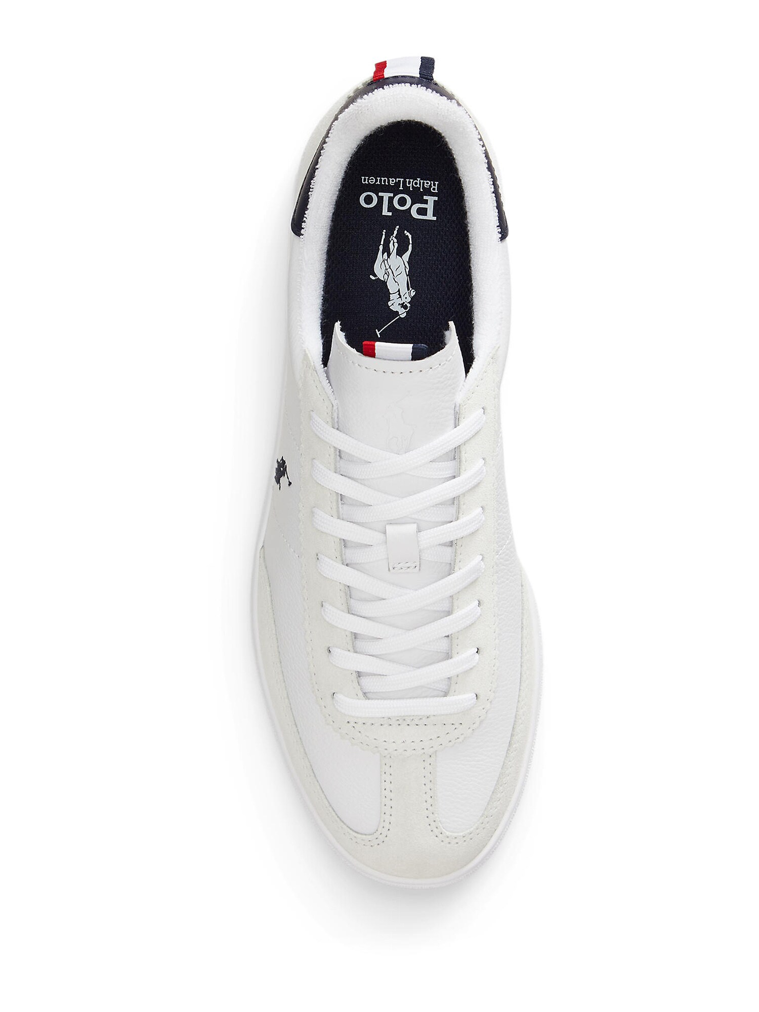 Polo Ralph Lauren Zapatillas deportivas bajas 'BEFOR' blanco lana – imagen 3