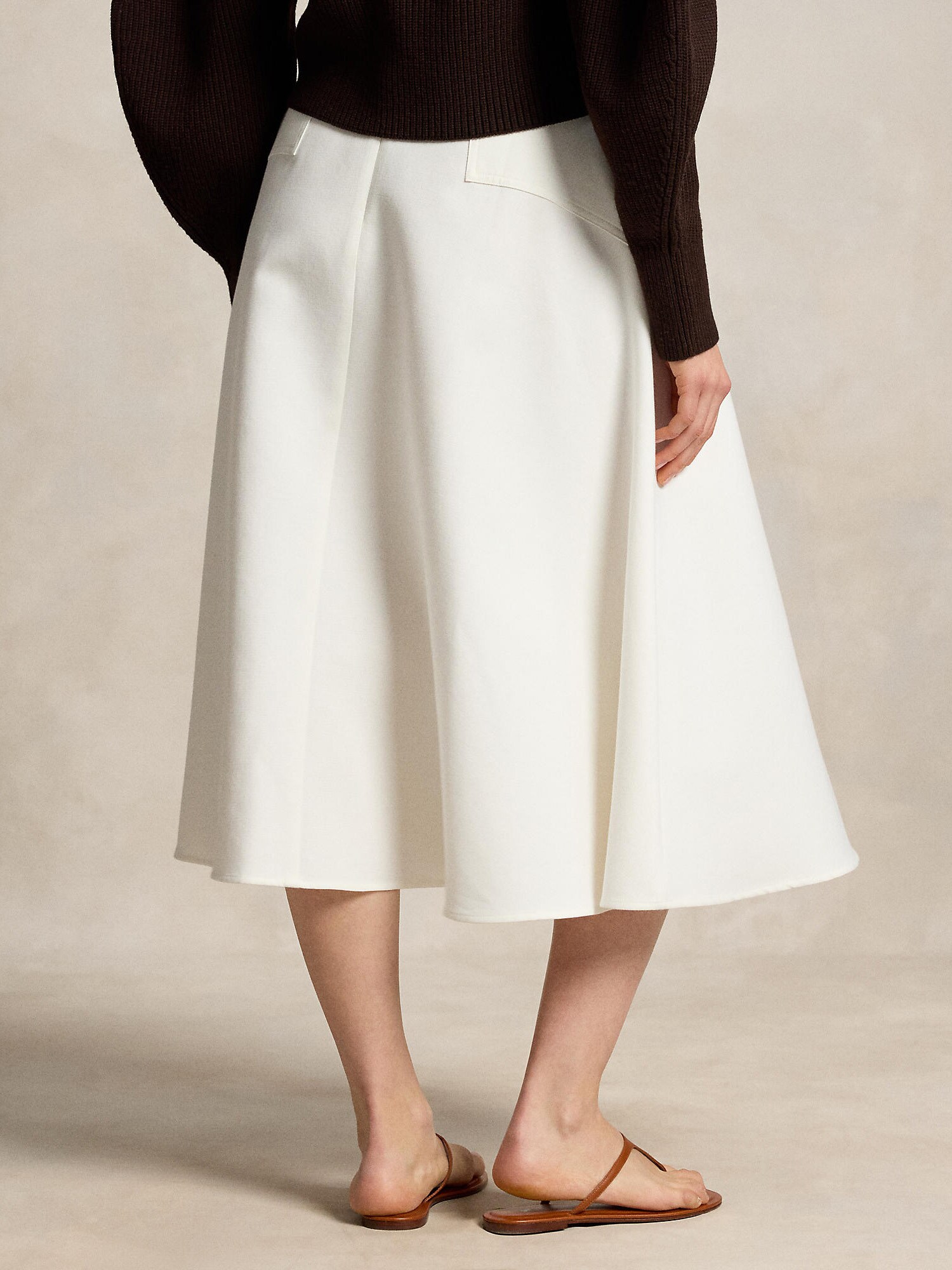 Polo Ralph Lauren Falda  crema – imagen 3