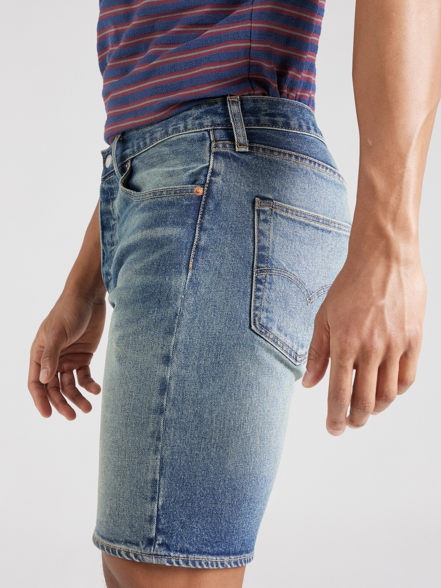 LEVI'S ® Džínsy '501® Original Shorts' modrá denim (obrázok 5)