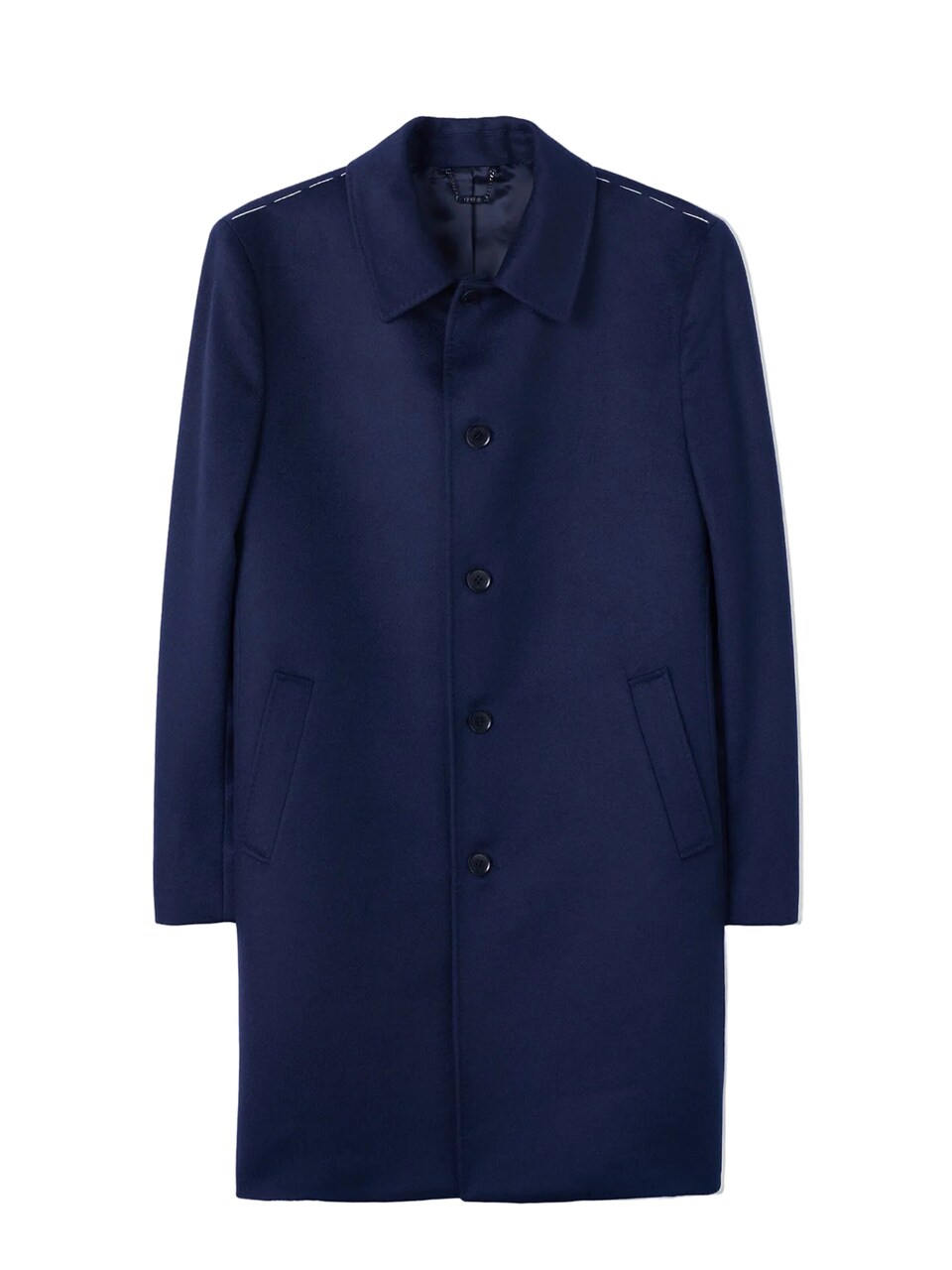 Övergångsrock 'Men’s Single-Breasted Cashmere Coat'