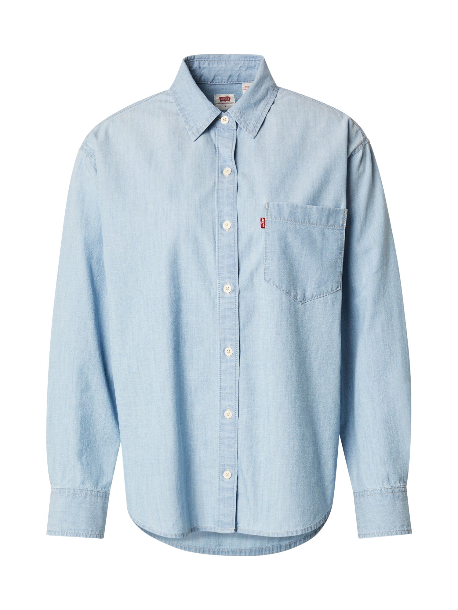LEVIS ® Bluză Harlie Boyfriend Shirt  albastru denim