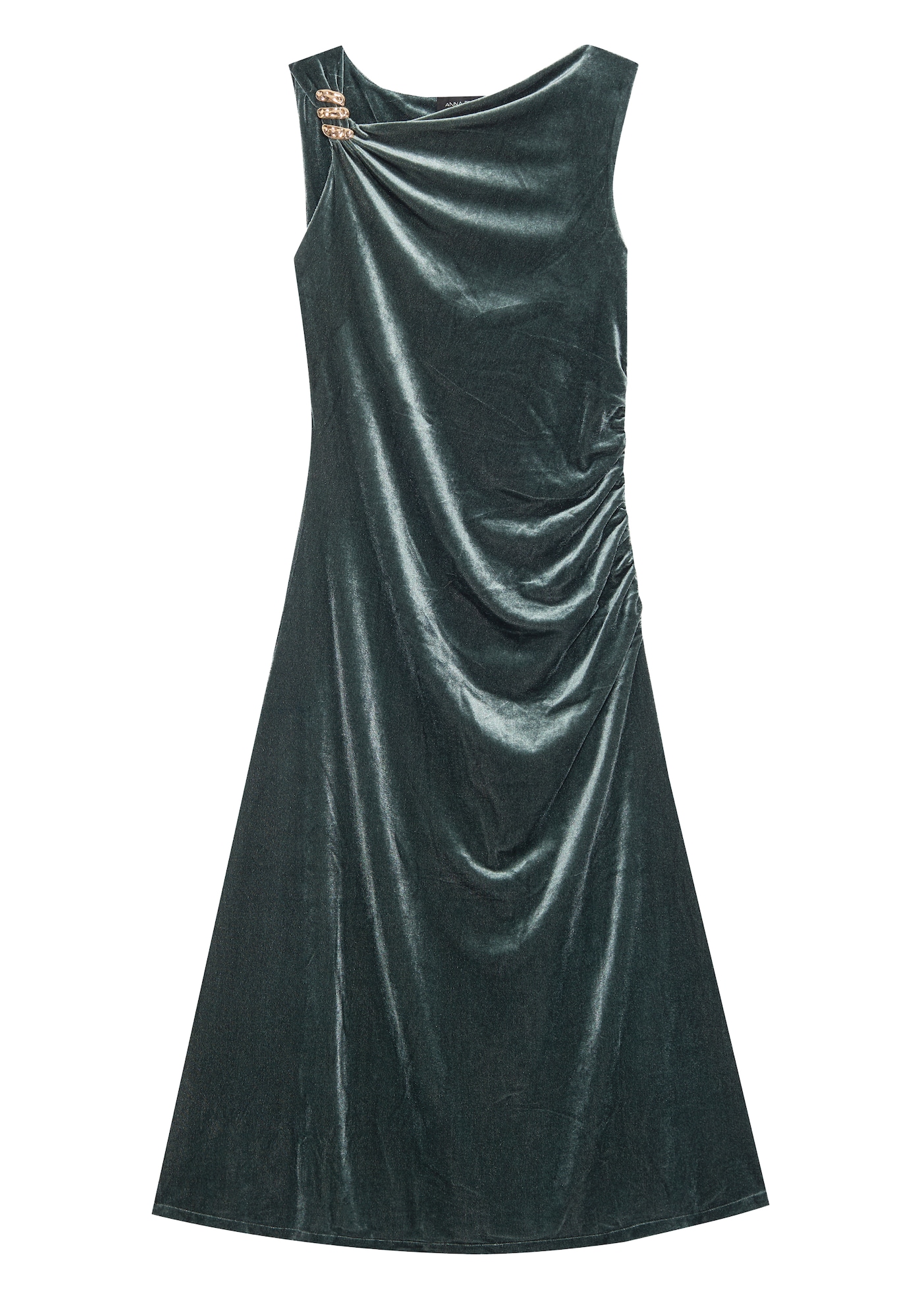 Anna Field Rochie de cocktail verde pin