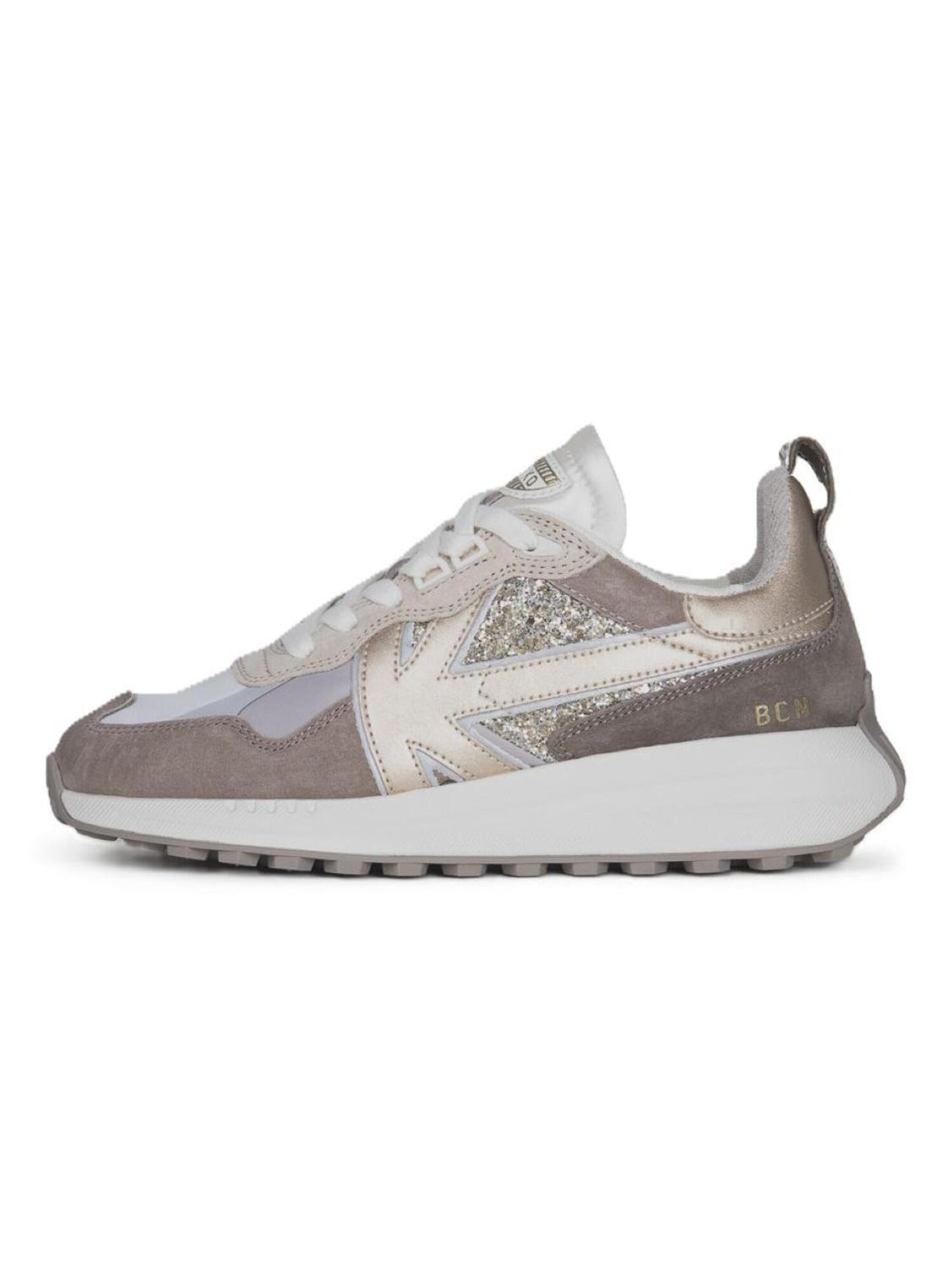 Kaotiko Sneakers Laag 'Detroit' Champagne