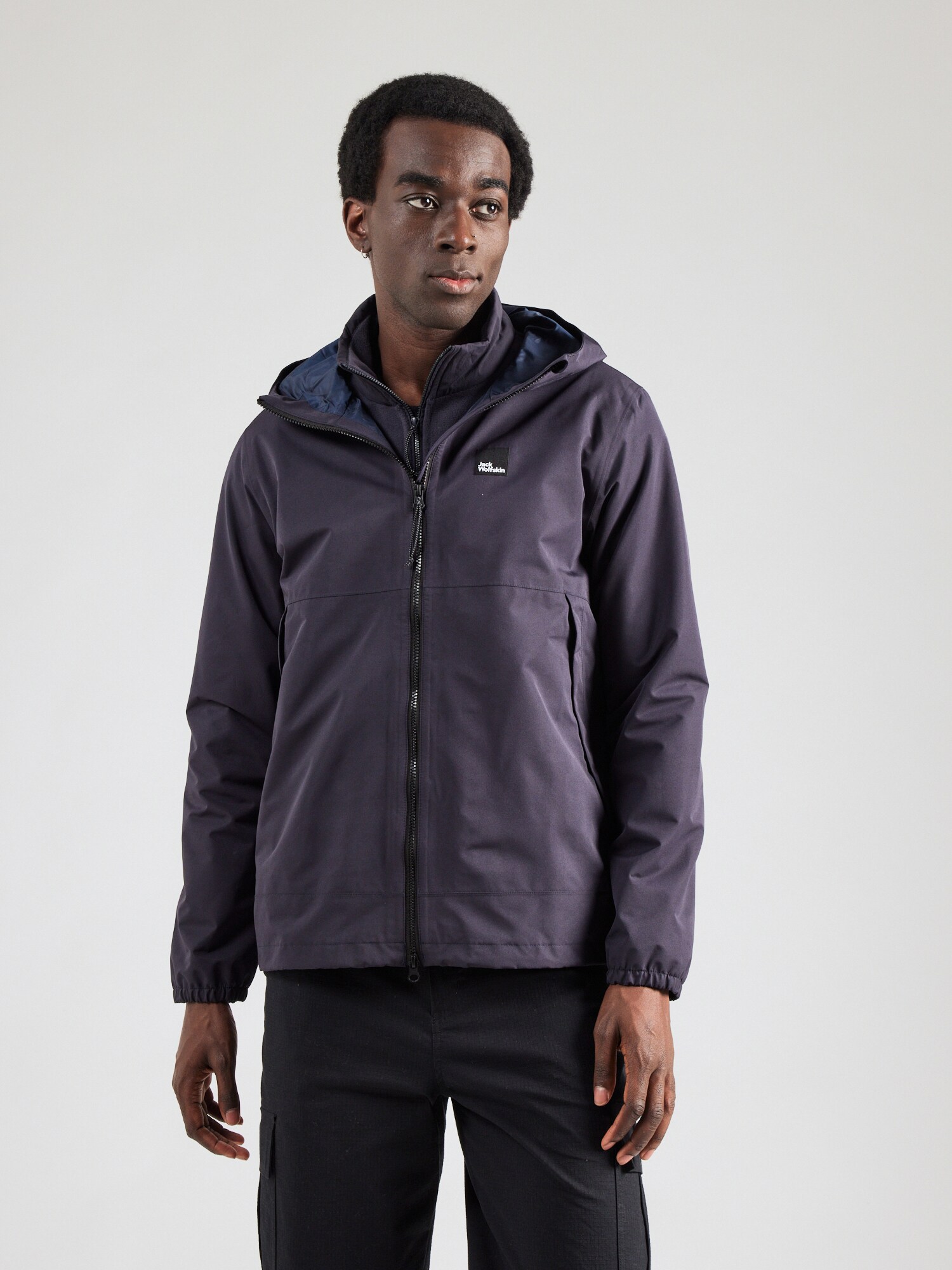 JACK WOLFSKIN Kültéri kabátok 'TERRAVIEW'  tengerészkék termék 2. képe