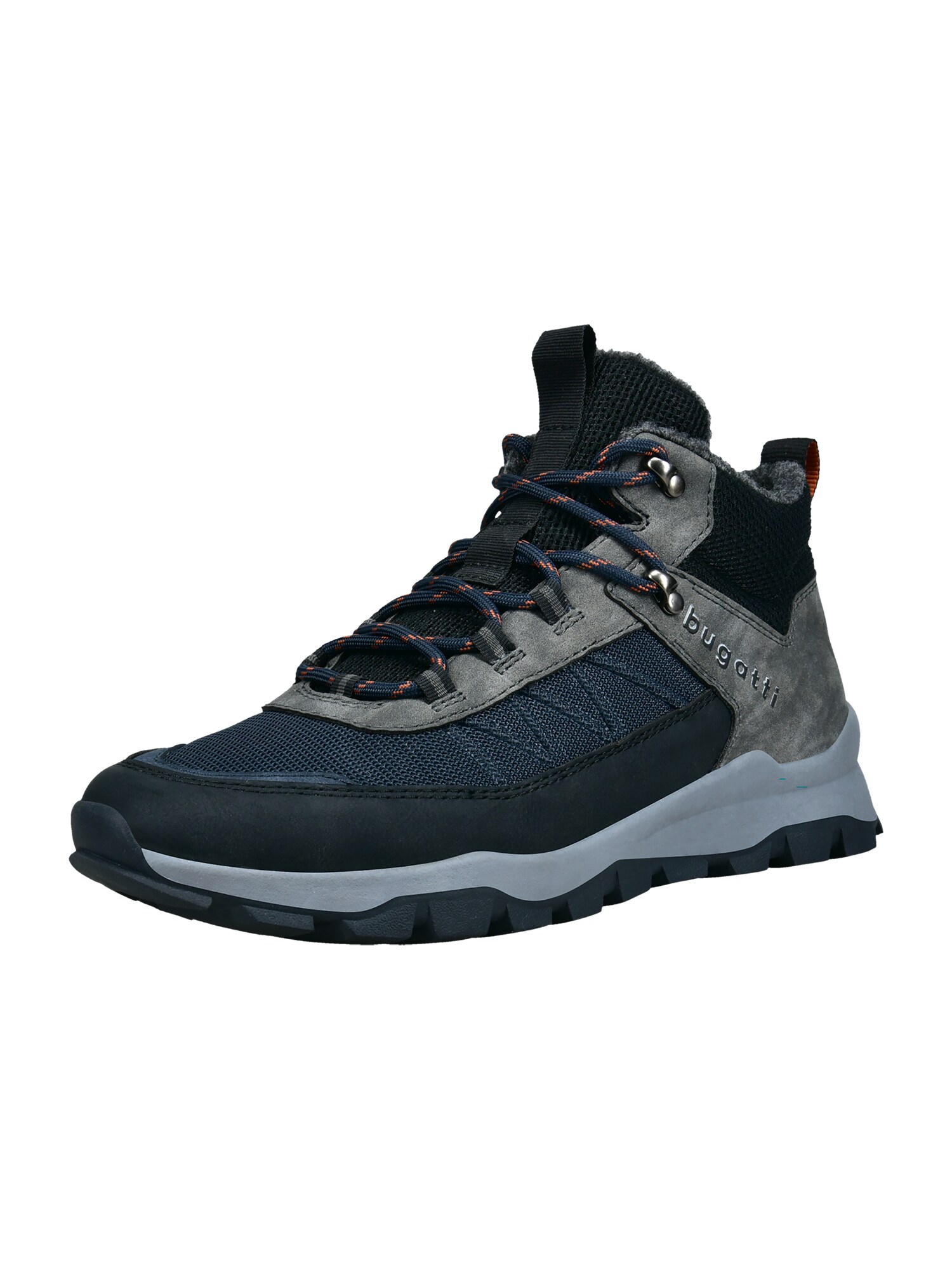 bugatti Sneaker înalt  albastru închis / gri deschis / negru