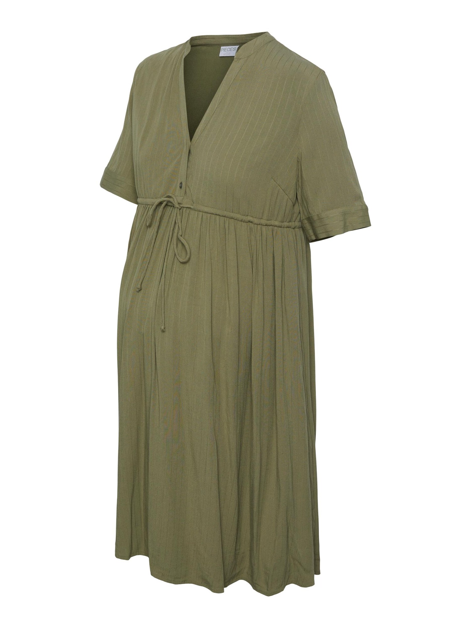 Pieces Maternity Vestidos camiseiros 'Otena'  oliveira