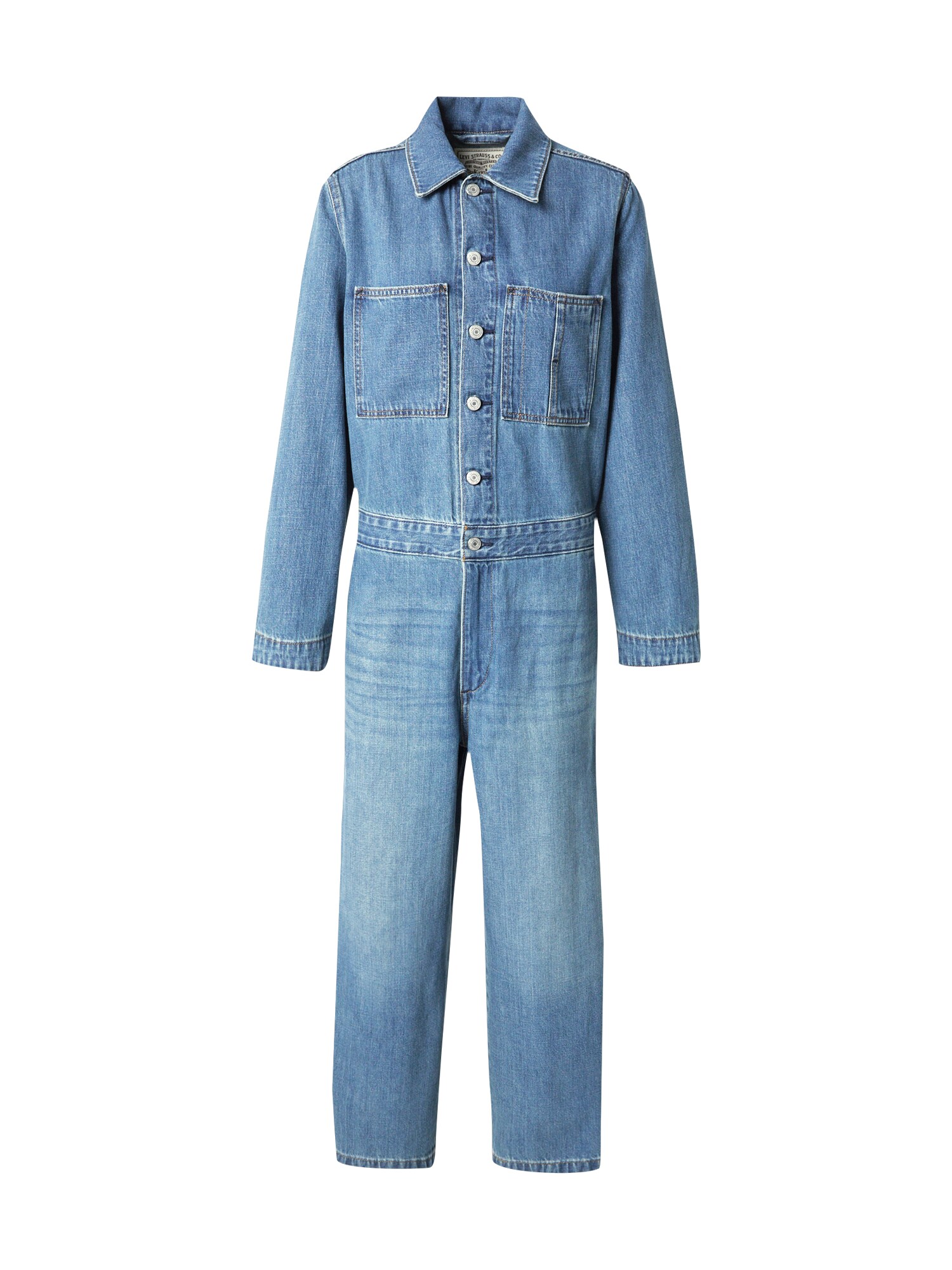 Jumpsuit 'ICONIC JUMPSUIT IN LINEN DENIM'