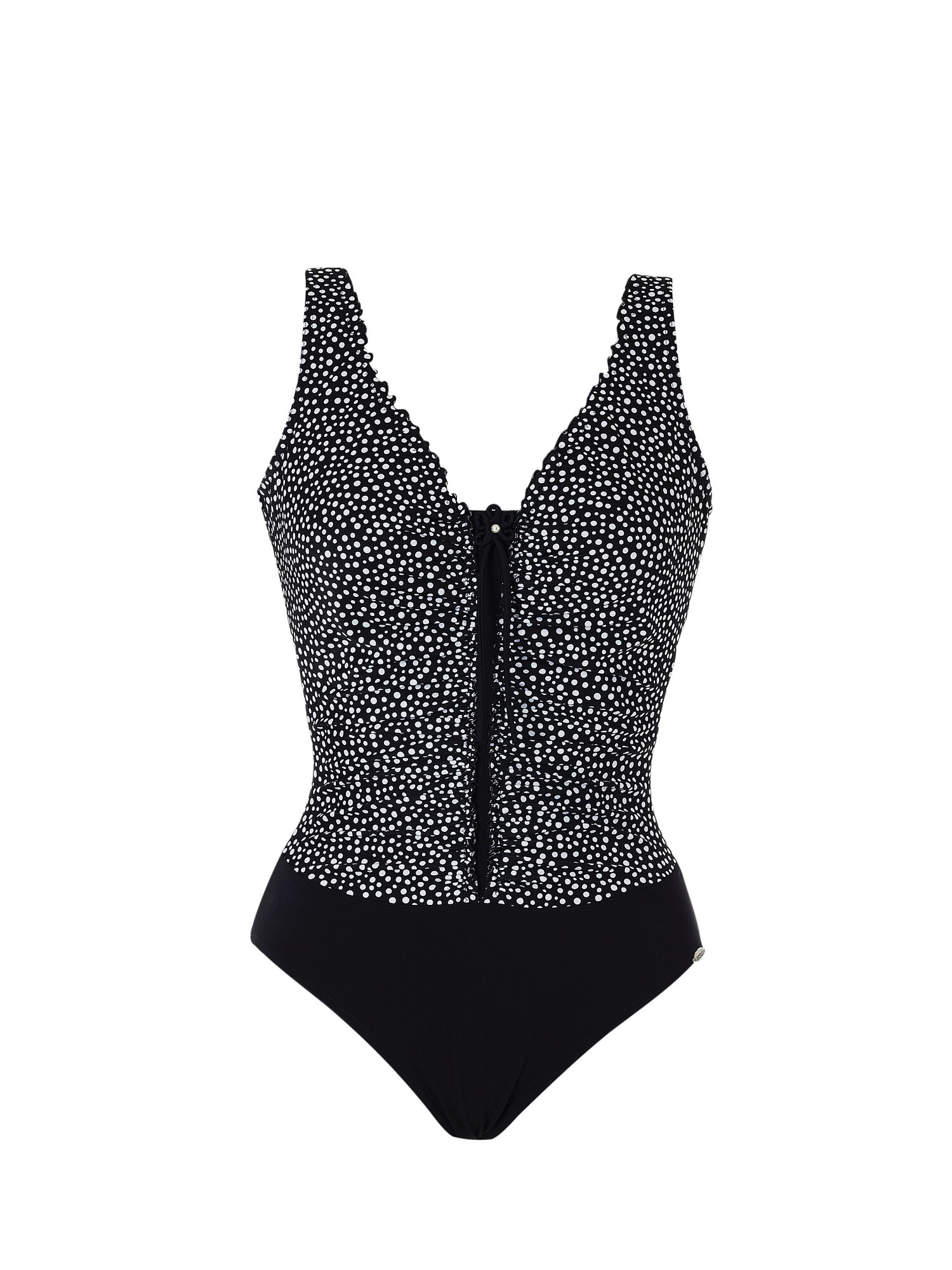 SUNFLAIR Costum de baie întreg  negru / alb