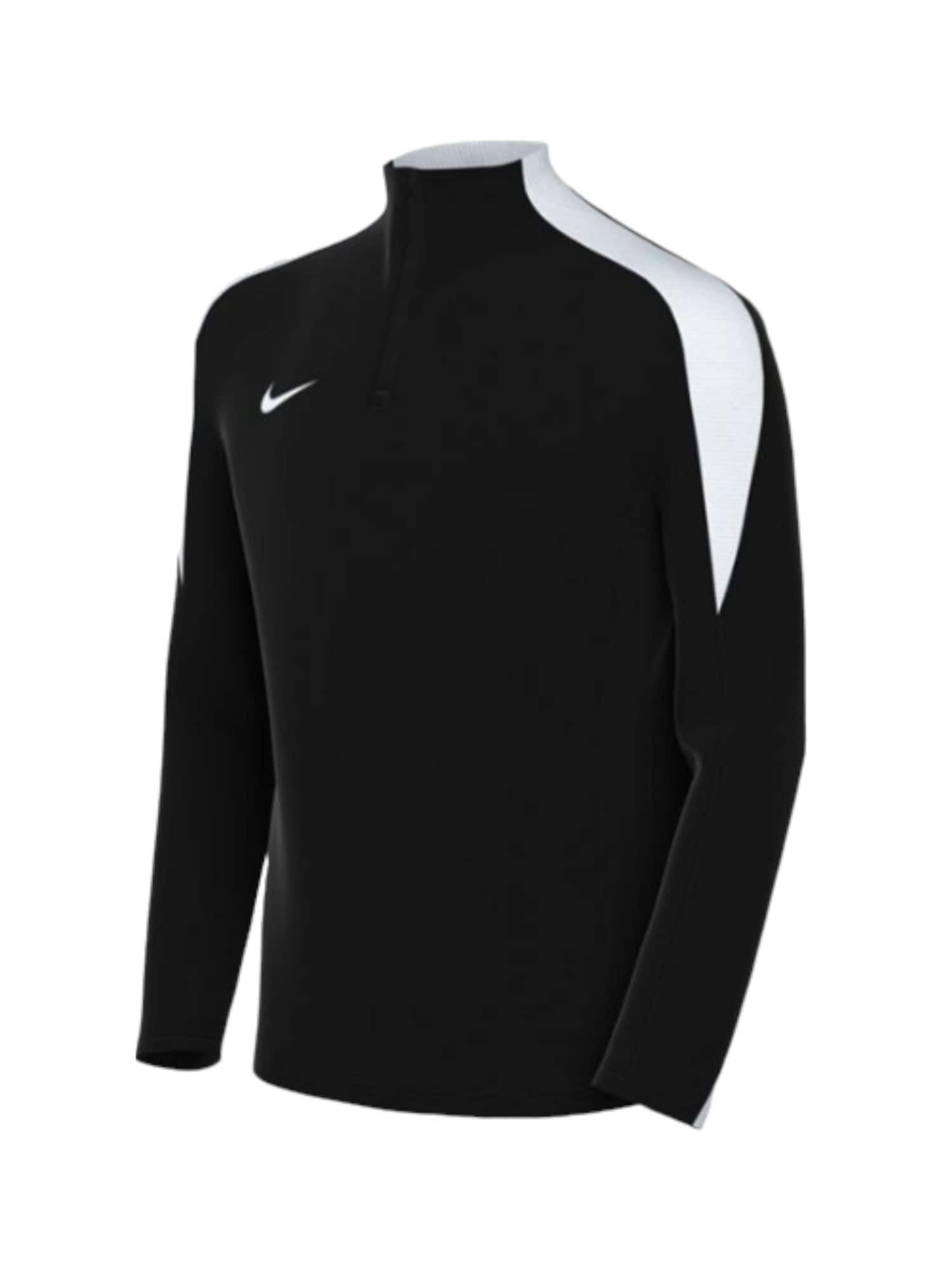 NIKE Tricou funcțional  negru / alb