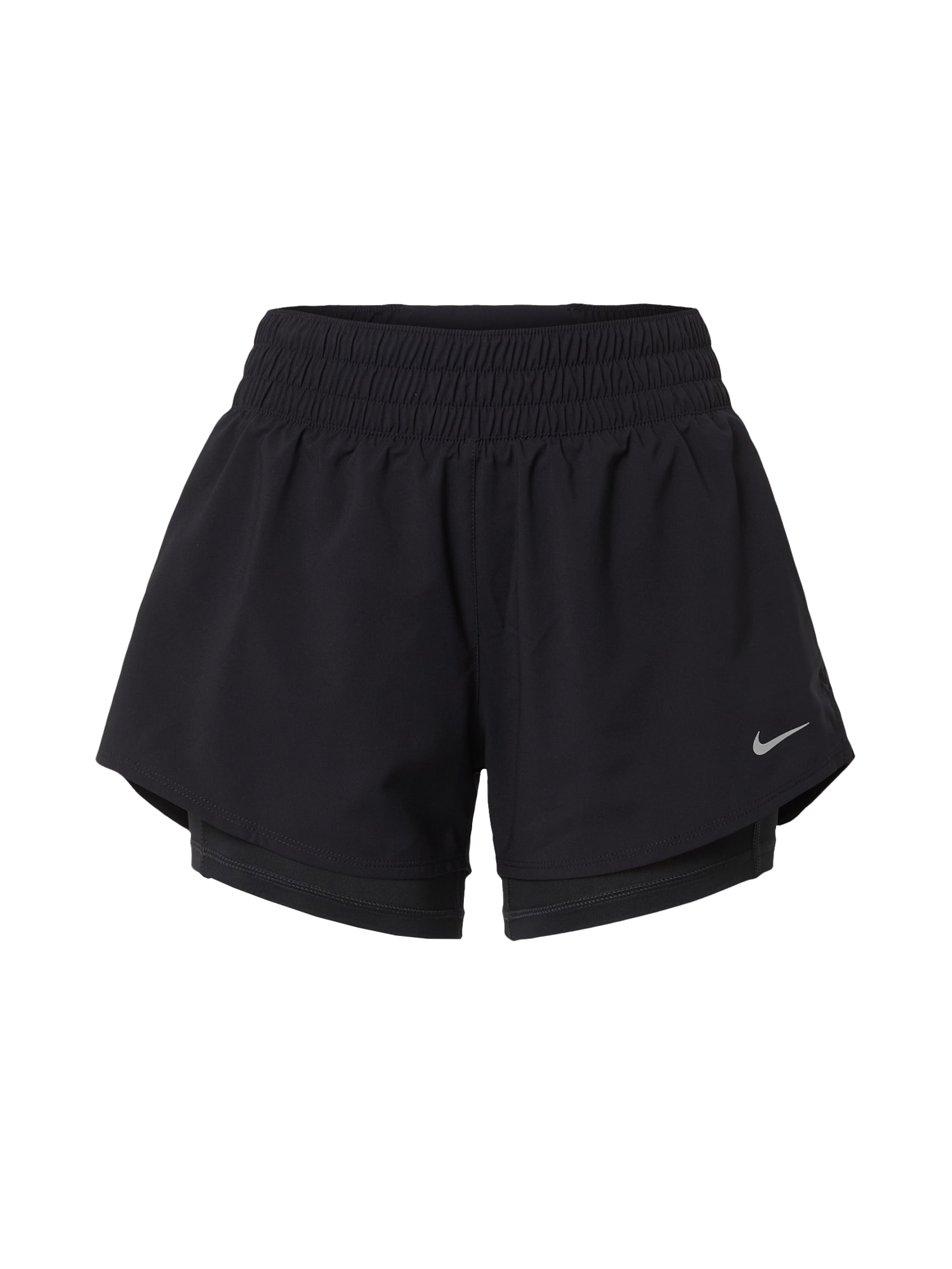 NIKE Pantaloni sport  gri / negru