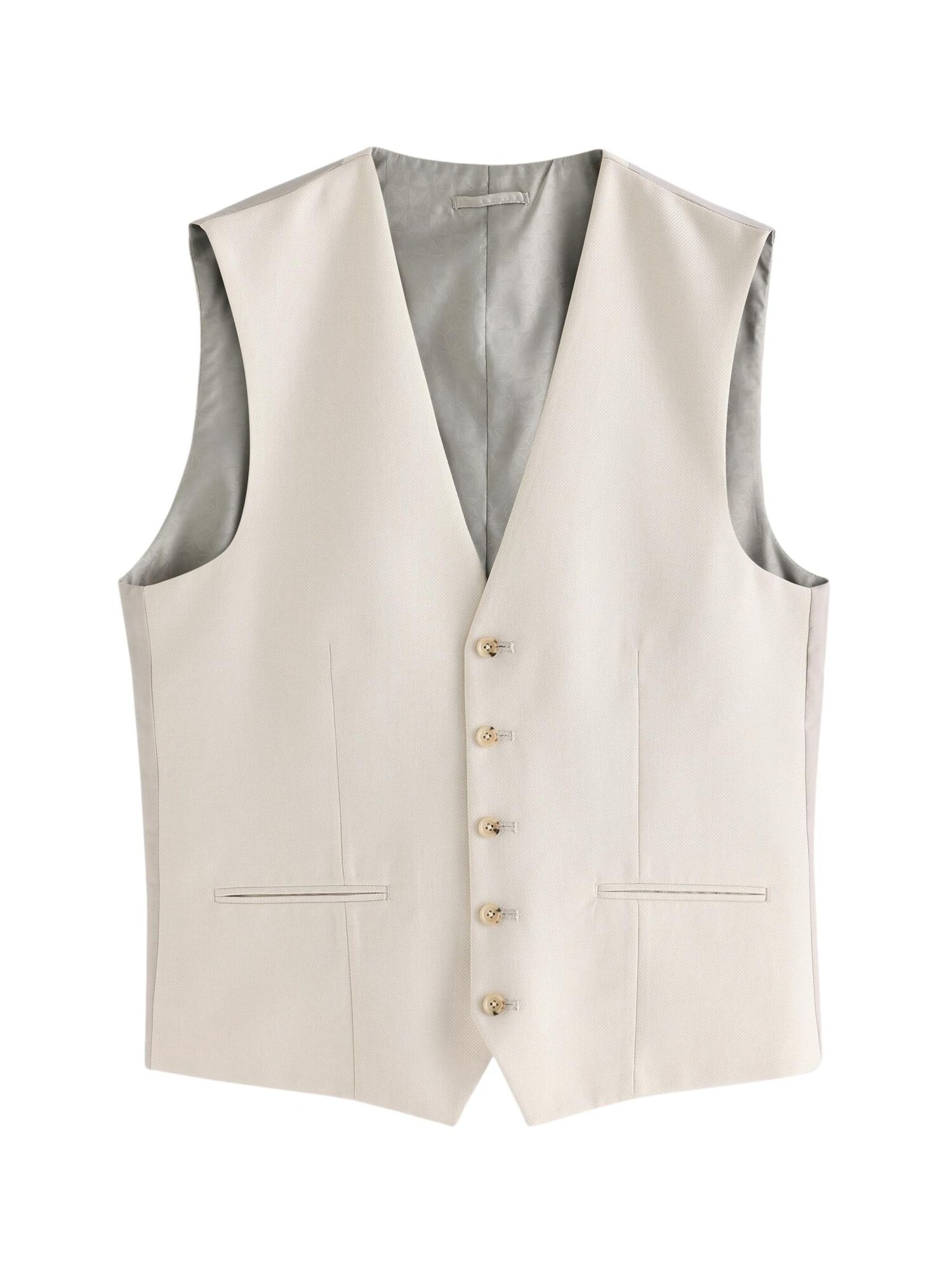 Next Vestă de costum  ecru
