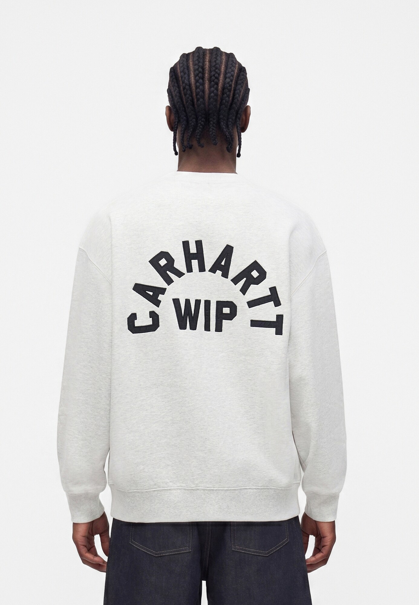 Carhartt WIP Sudadera  gris moteado / negro – imagen 3