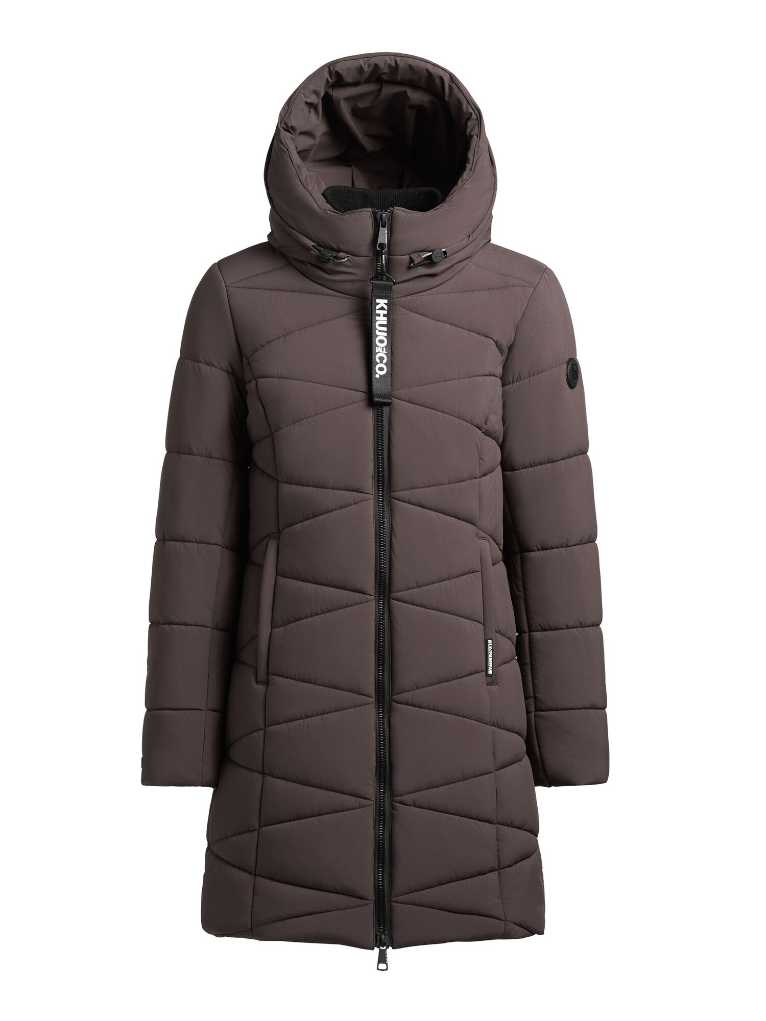 khujo Palton de iarnă Tiff  gri închis