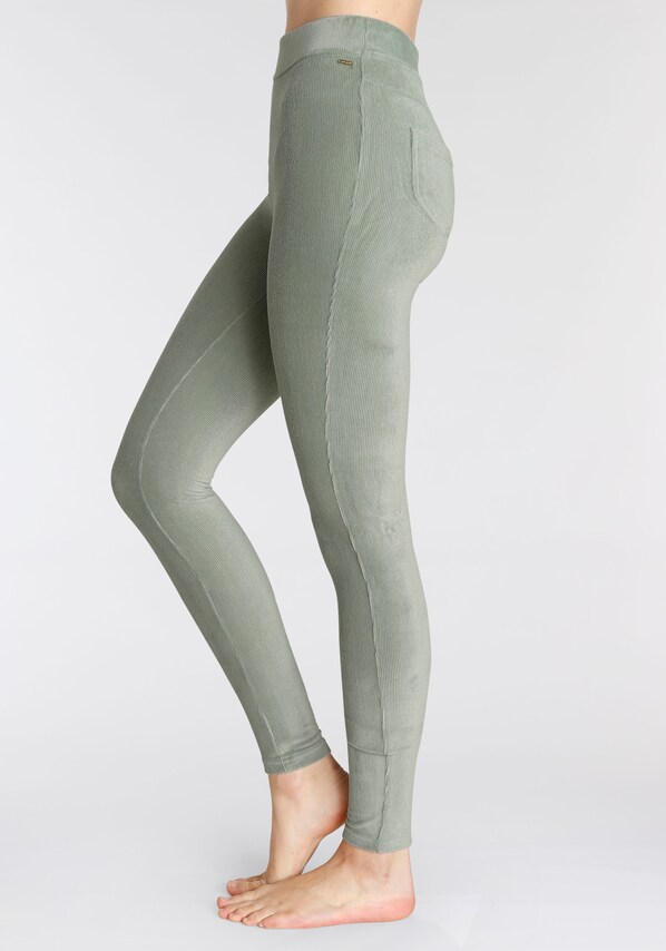 LASCANA, Leggings, zöld, 4 kép a 9 közül