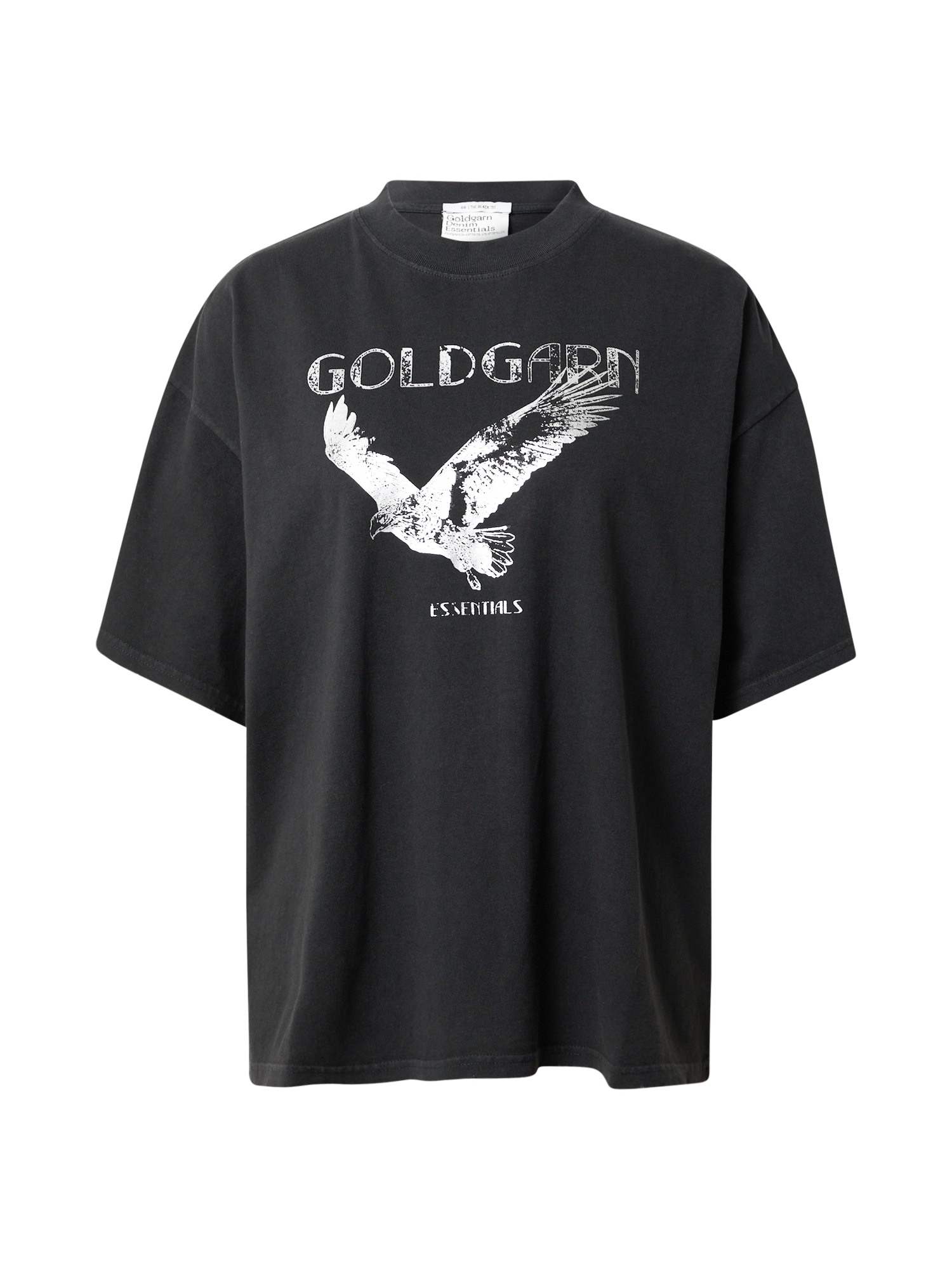 Goldgarn Tricou  negru / alb