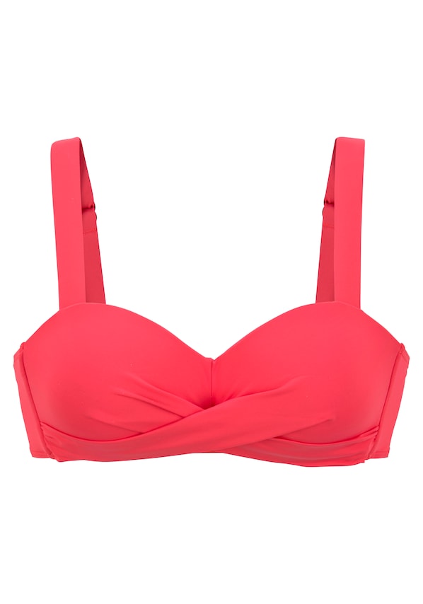 LASCANA, Bikini felső, piros, 2 kép a 5 közül