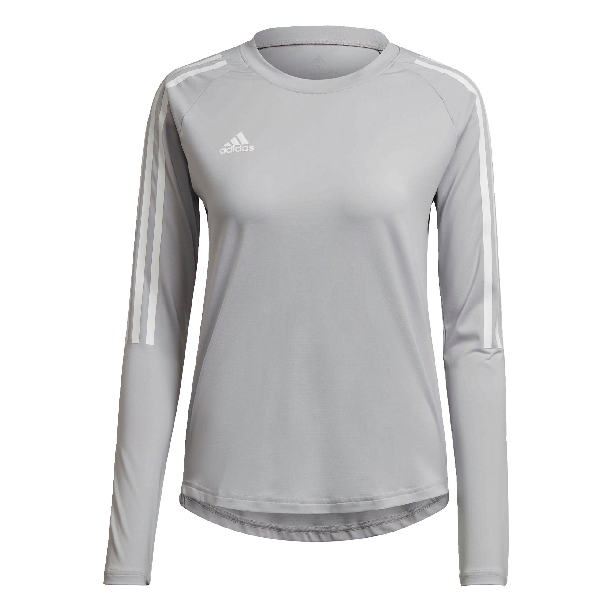 ADIDAS SPORTSWEAR Tricou funcțional Hilo  gri deschis / alb