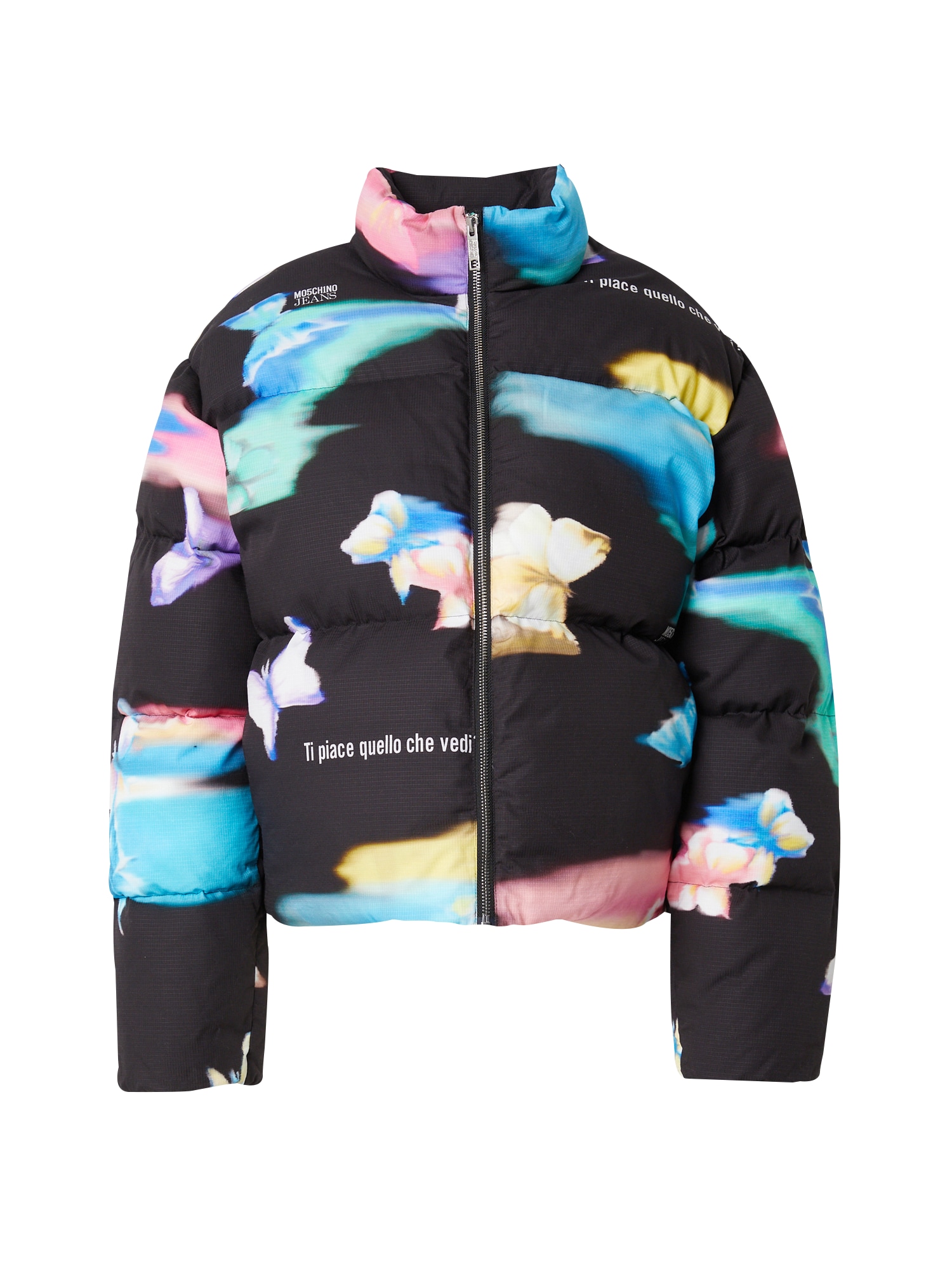 Moschino Jeans Átmeneti dzseki  világoskék / világoszöld / fekete / fehér akciós termékkép 1