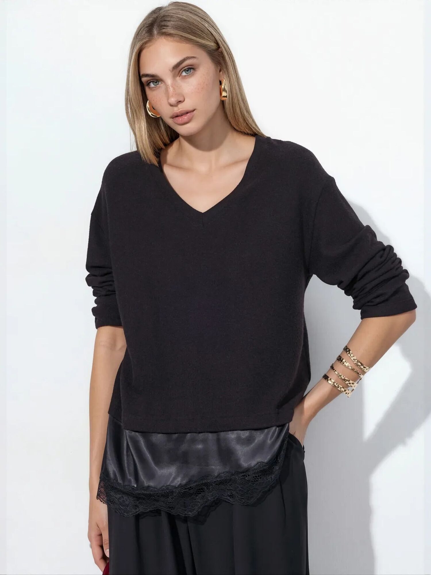 Busem Pulover 'Pullover' crna