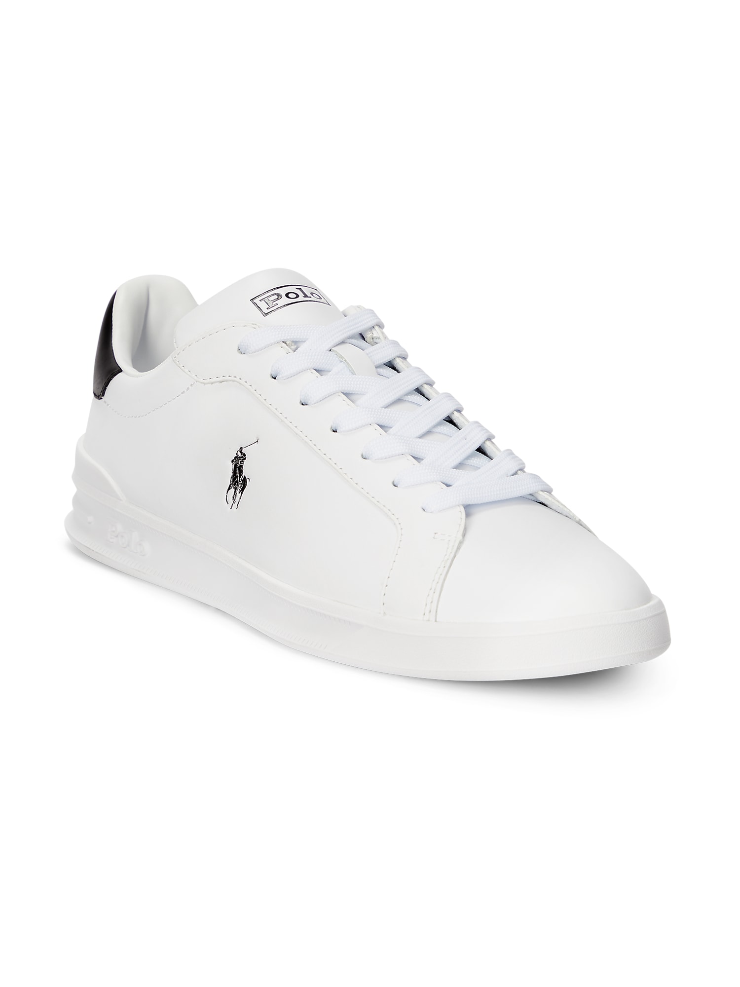 Polo Ralph Lauren Sneaker low  negru / alb