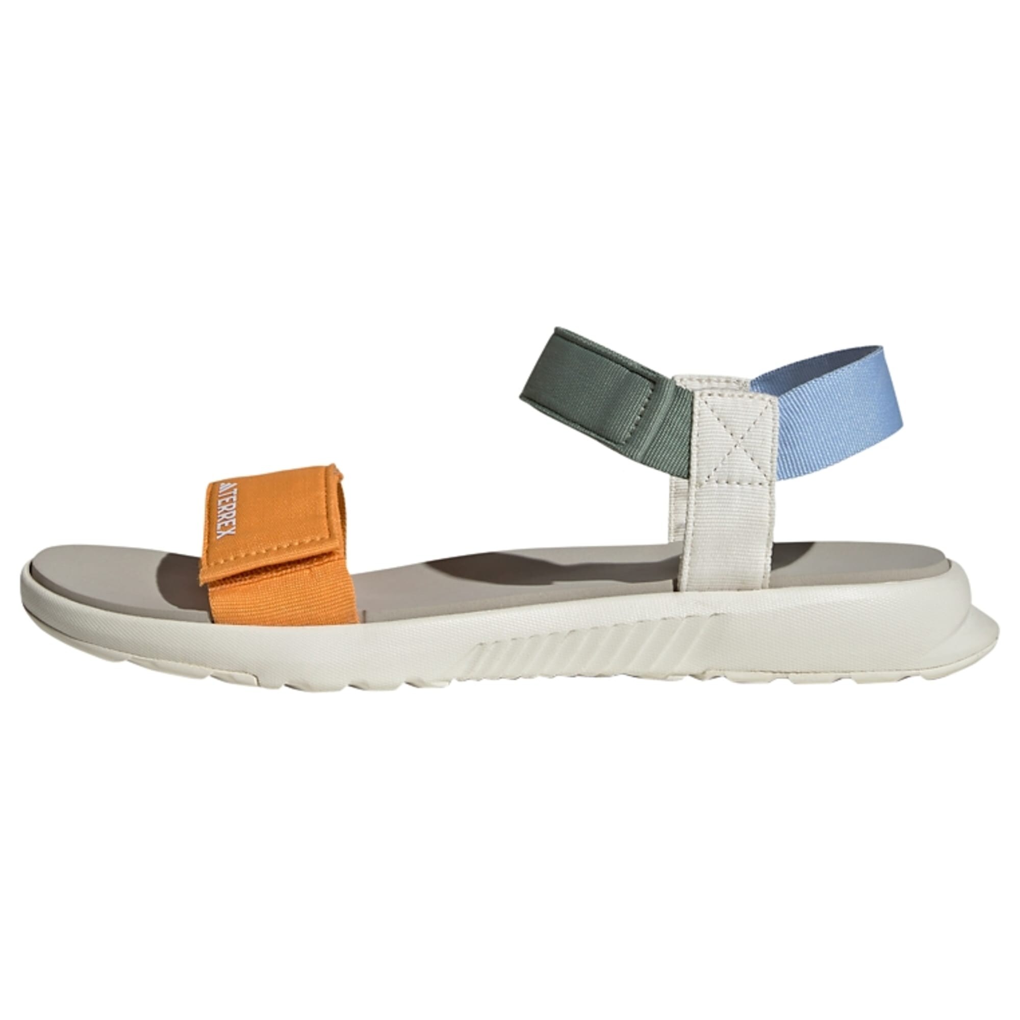 ADIDAS TERREX Sandale trekking Hydroterra  albastru deschis / kaki / portocaliu / alb murdar