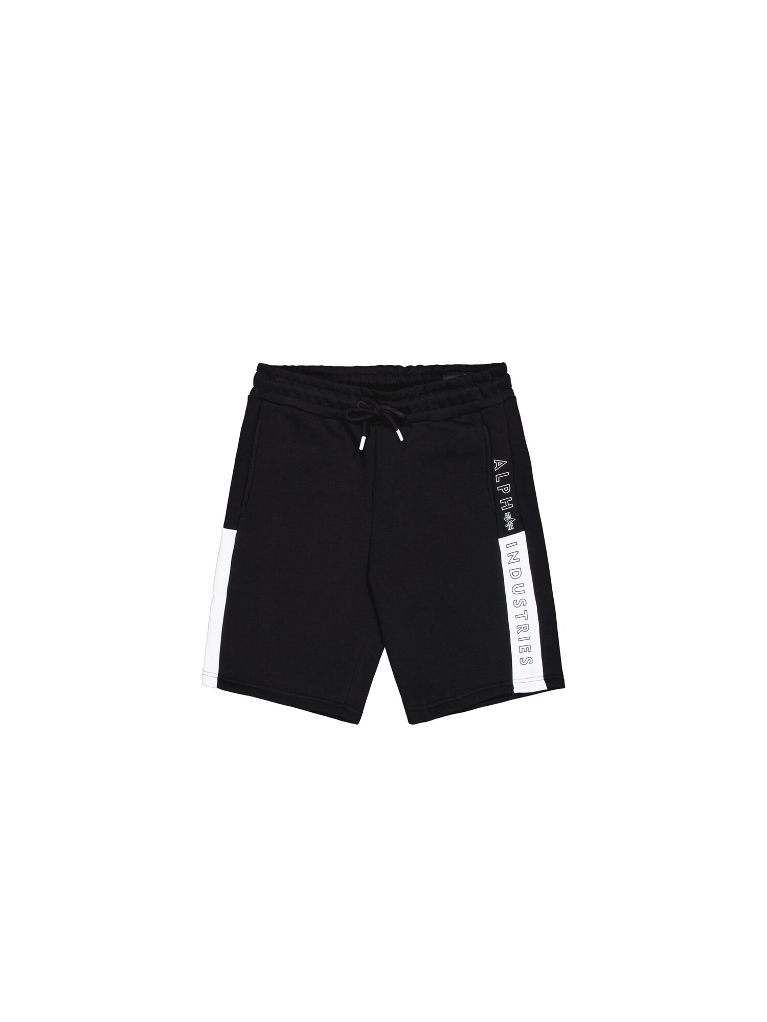ALPHA INDUSTRIES Nohavice  čierna / biela