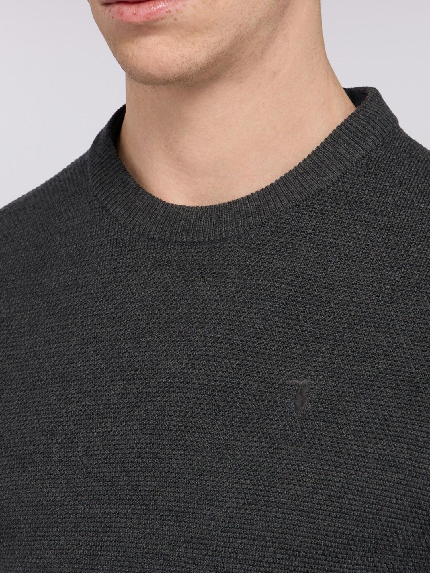 Trussardi Jersey gris claro – imagen 4
