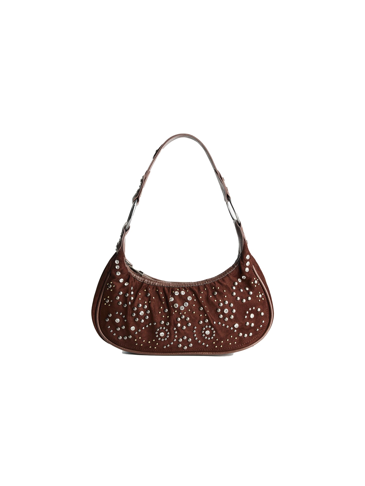 Bershka Geantă de umăr  maro