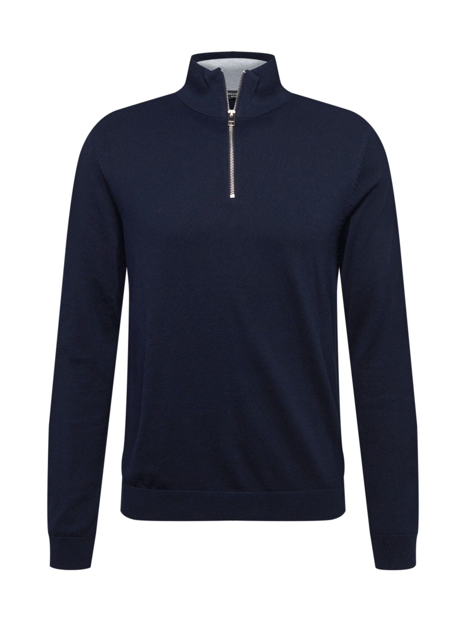 JACK & JONES Megztinis 'BLACAMP'  tamsiai mėlyna jūros spalva